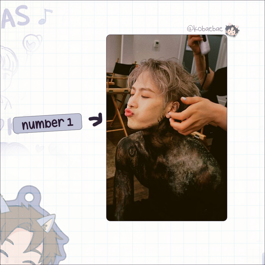 Jackson Wang - handmade photocards kpop inspired - bias set