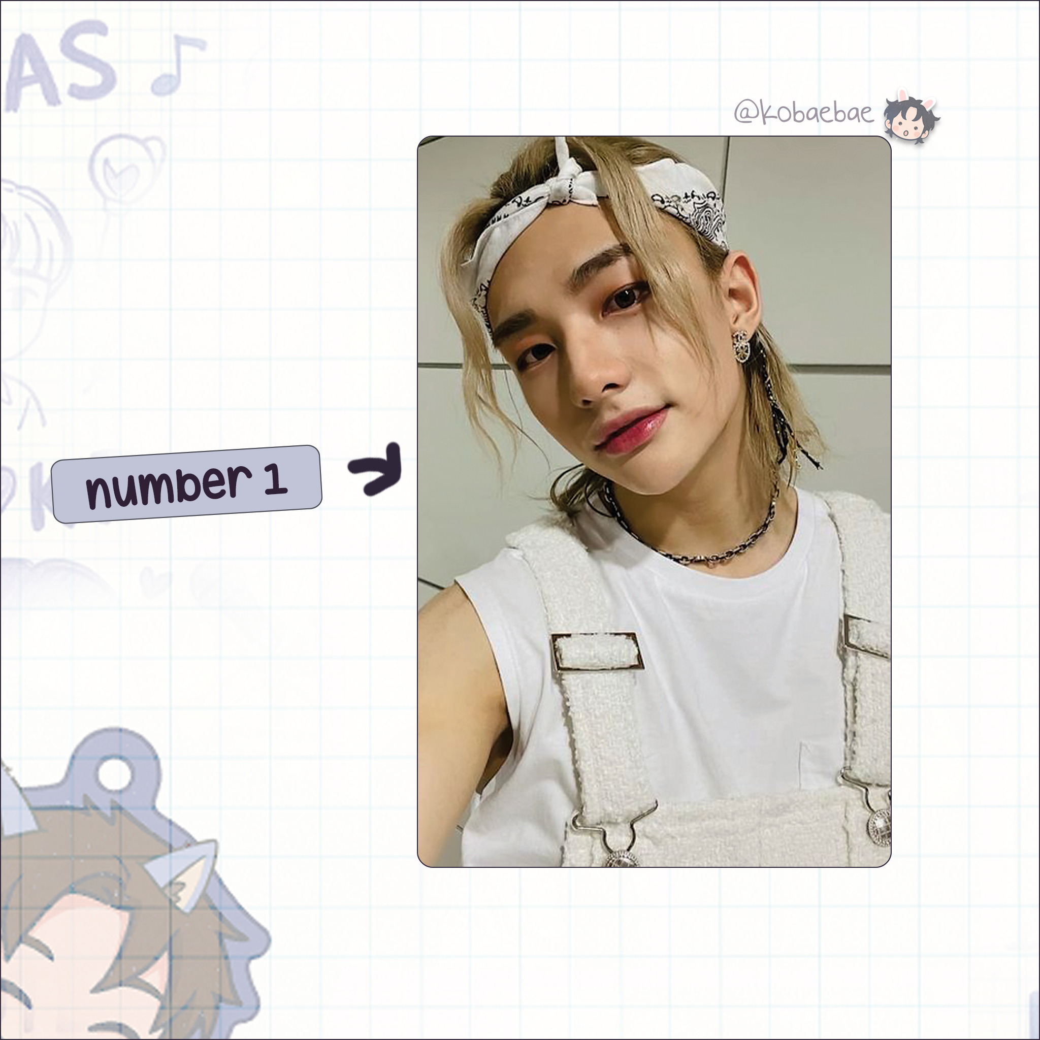 Skz - Hyune Handmade photocards kpop inspired - Bias set 5
