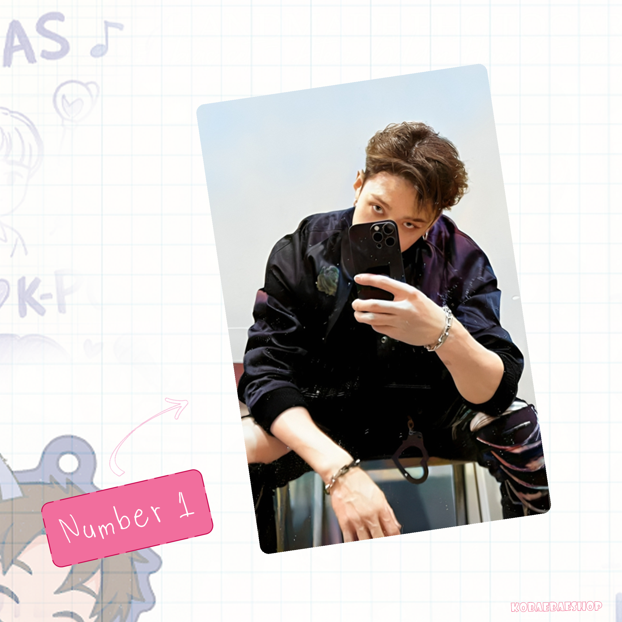 Date with My Bias - Channie Instant-Style Fanmade Photo Print