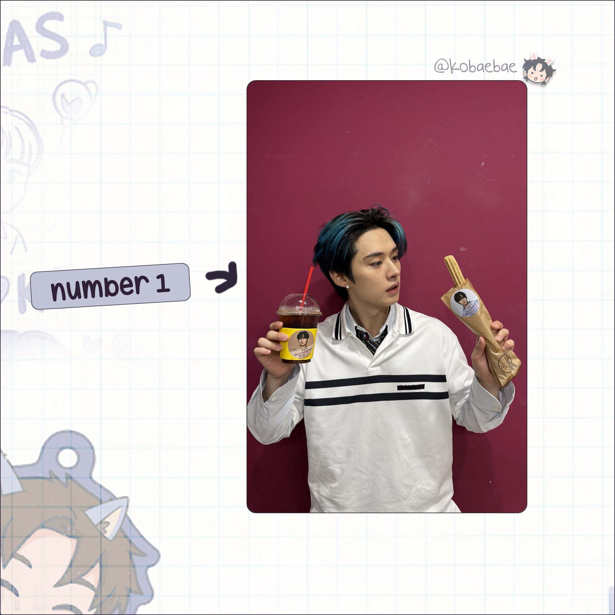 Skz (Stray Kids) - Lee Know handmade photocards kpop inspired - Set 9