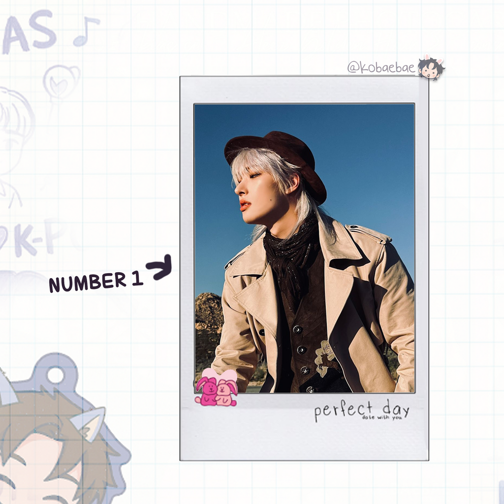 Atz - Date with My Bias - Mingie Instant-Style Fanmade Photo Print