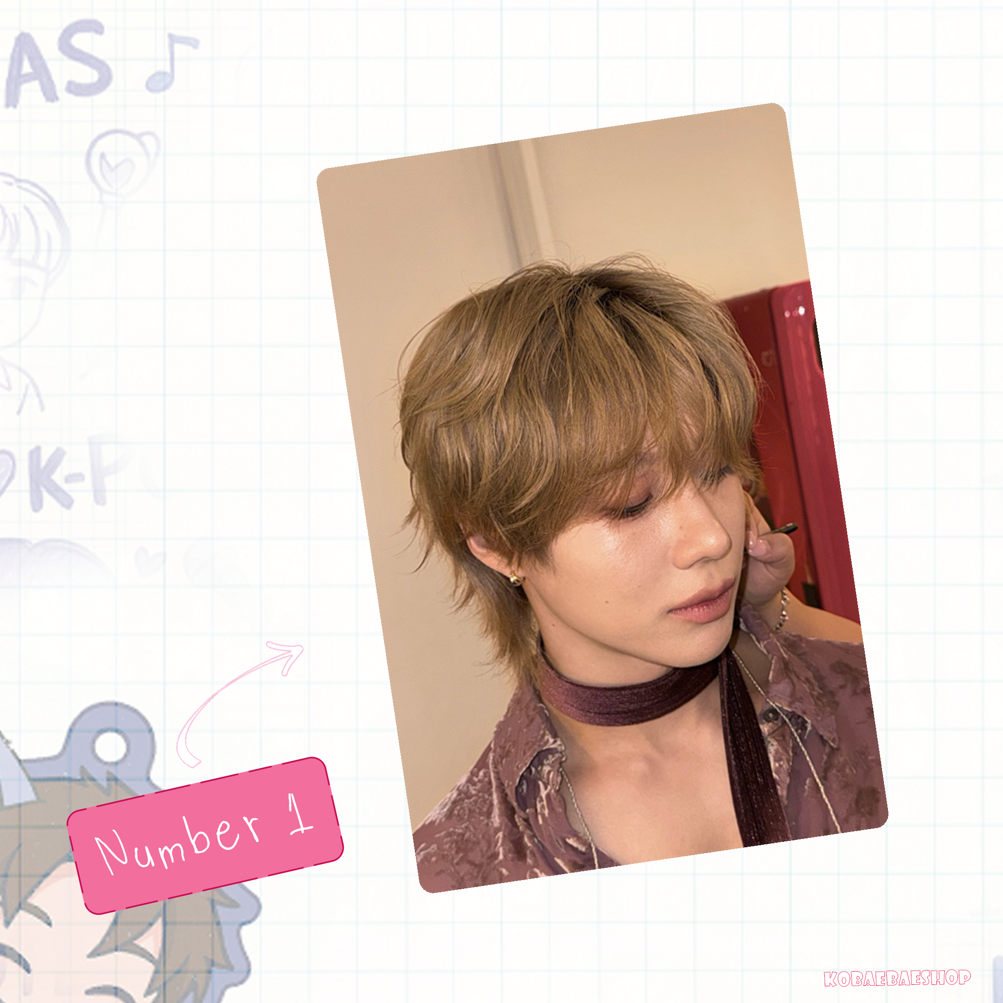 Taemin - Handmade photocards kpop inspired - Bias set 1