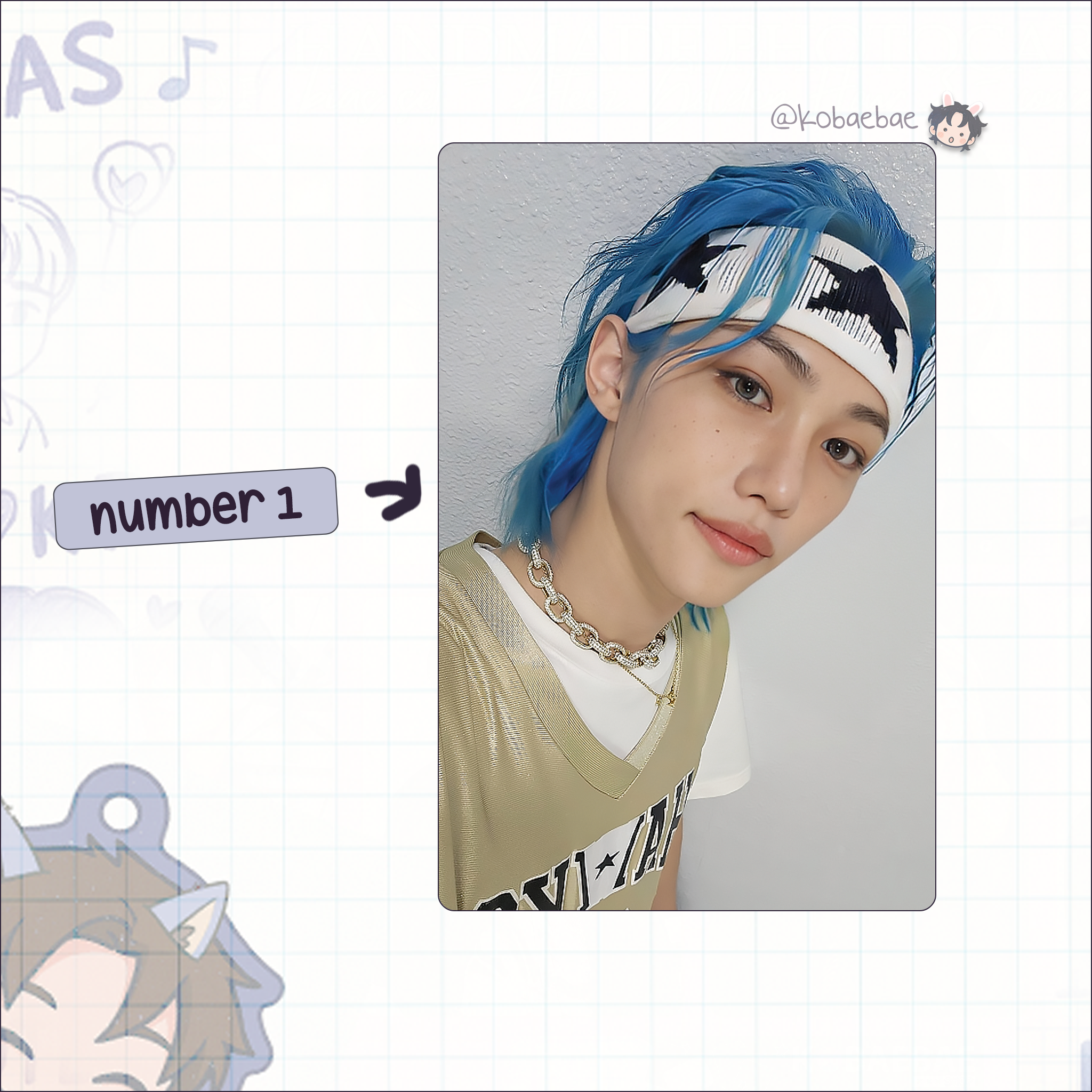 Skz - Lix Handmade photocards kpop inspired - Bias set 5