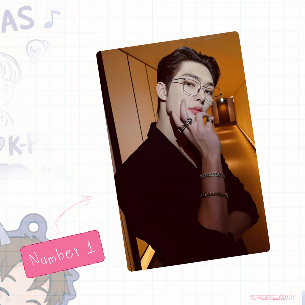 Atz - Mingie handmade photocards kpop inspired - Set 3