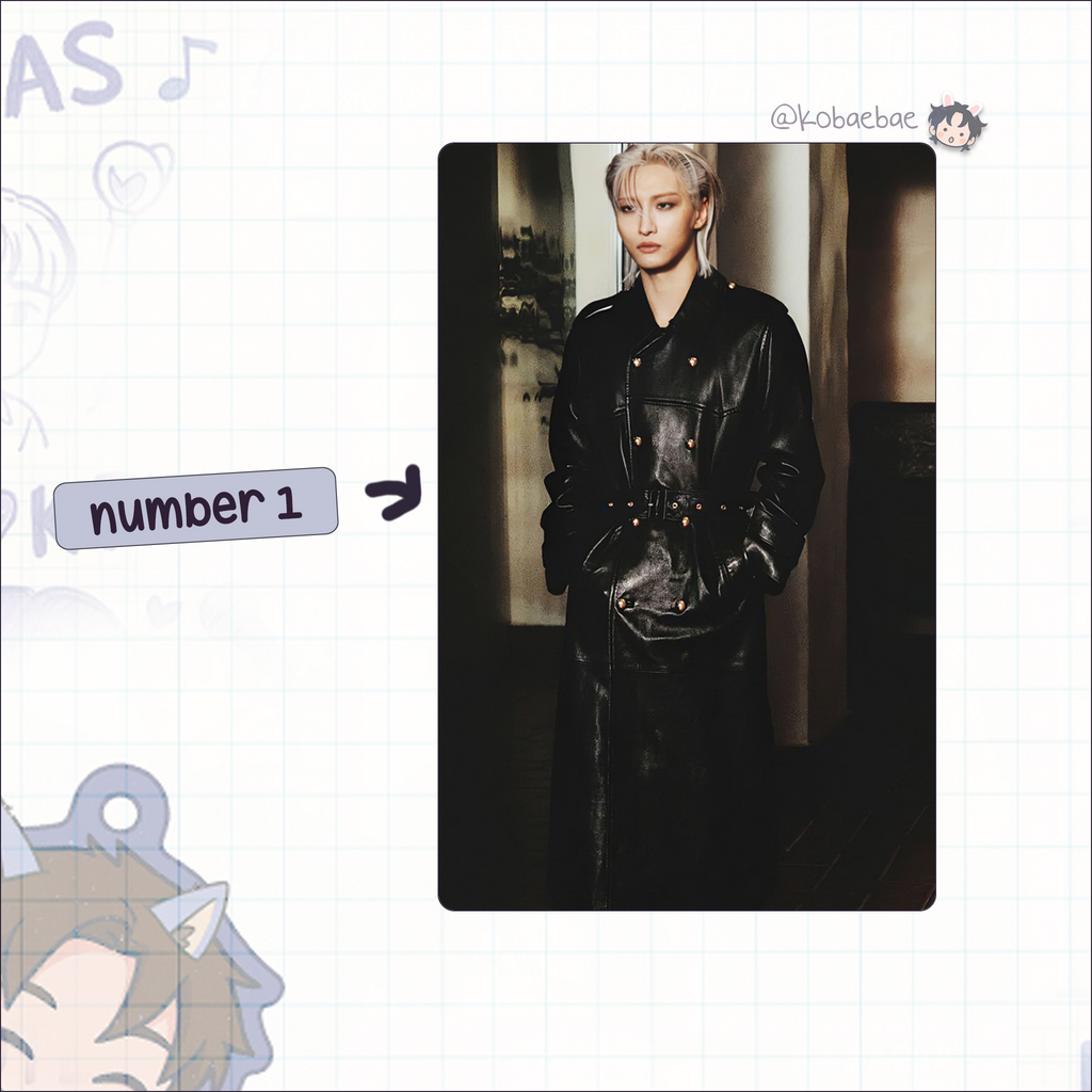 Atz - Hwa Esq.  Handmade photocards kpop inspired - Bias set