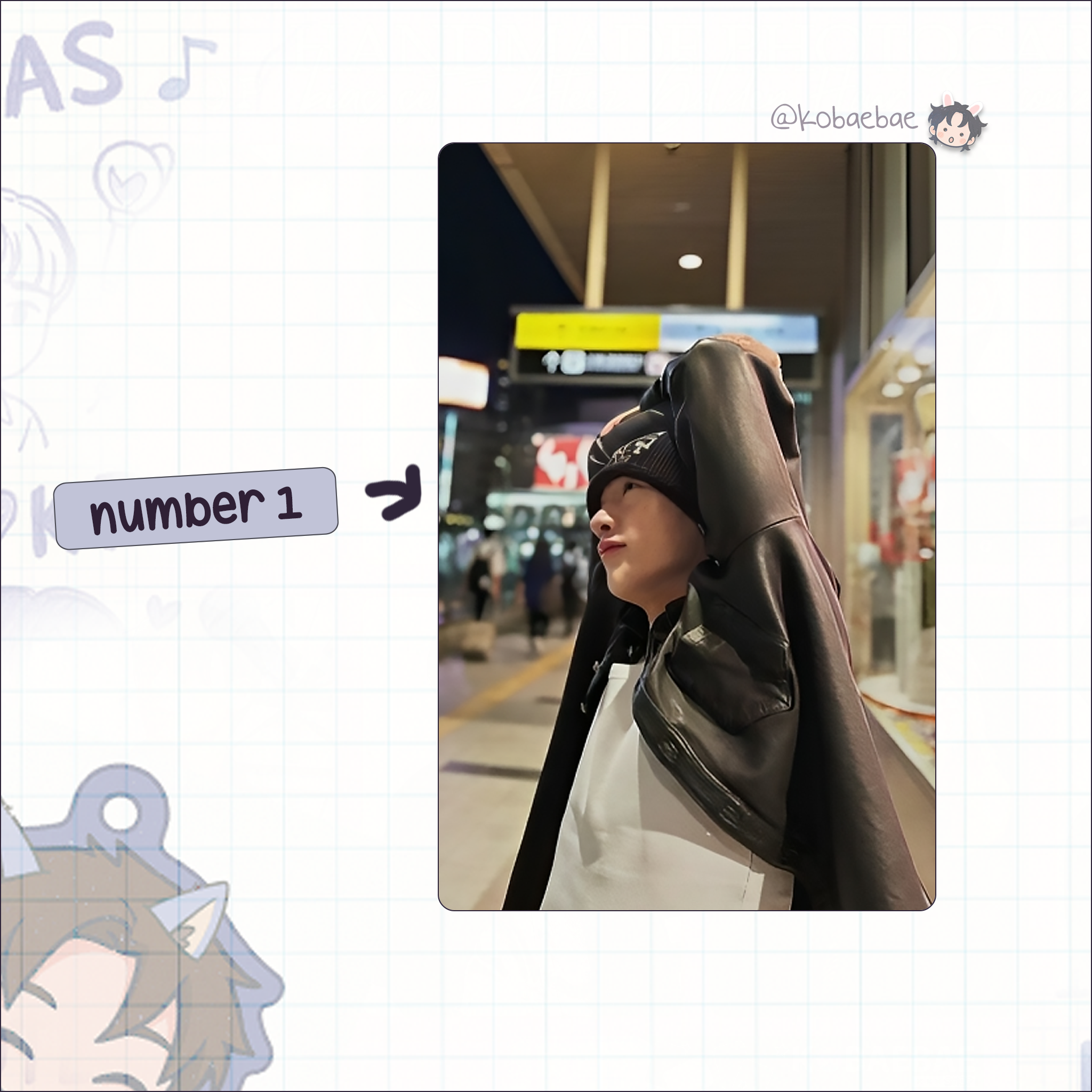 Skz (Stray Kids) - Chan handmade photocards kpop inspired - Set 6