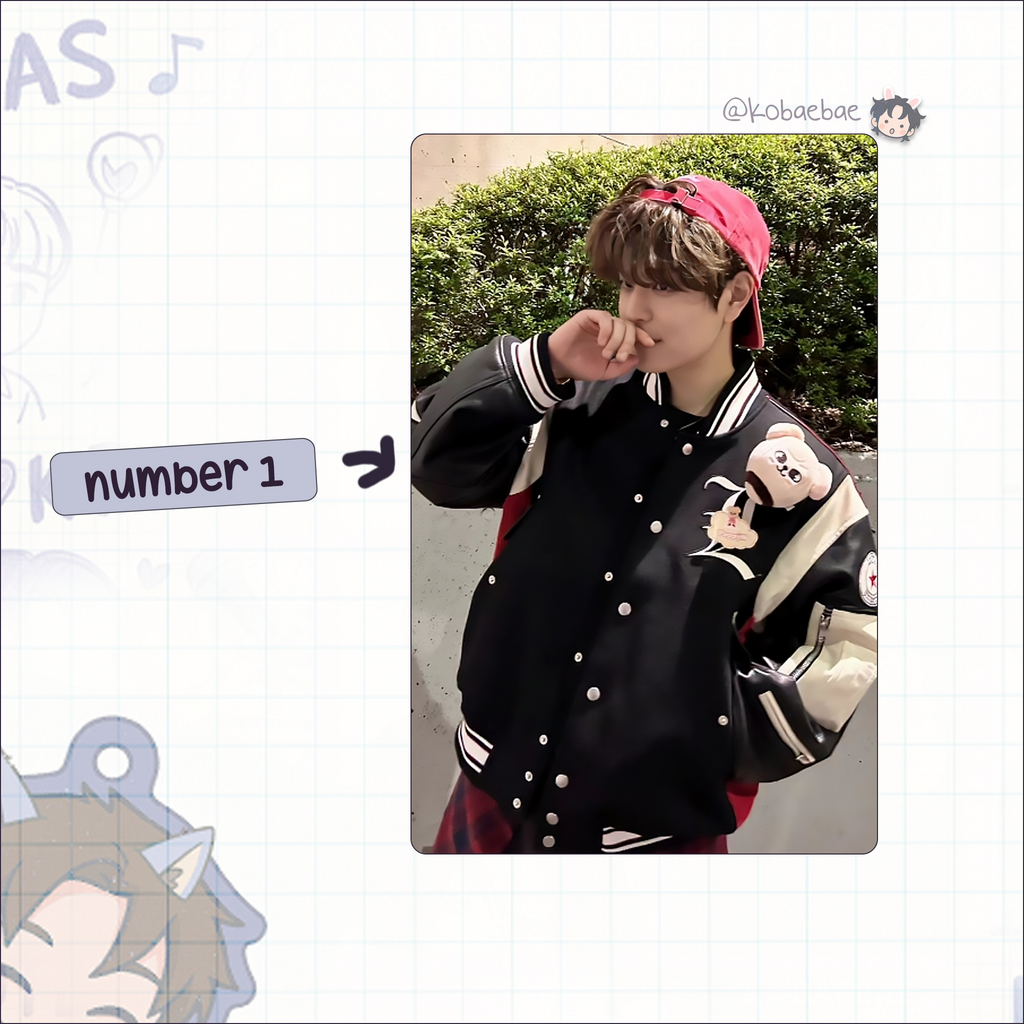 Skz (Stray Kids) - Min handmade photocards kpop inspired - Set 6