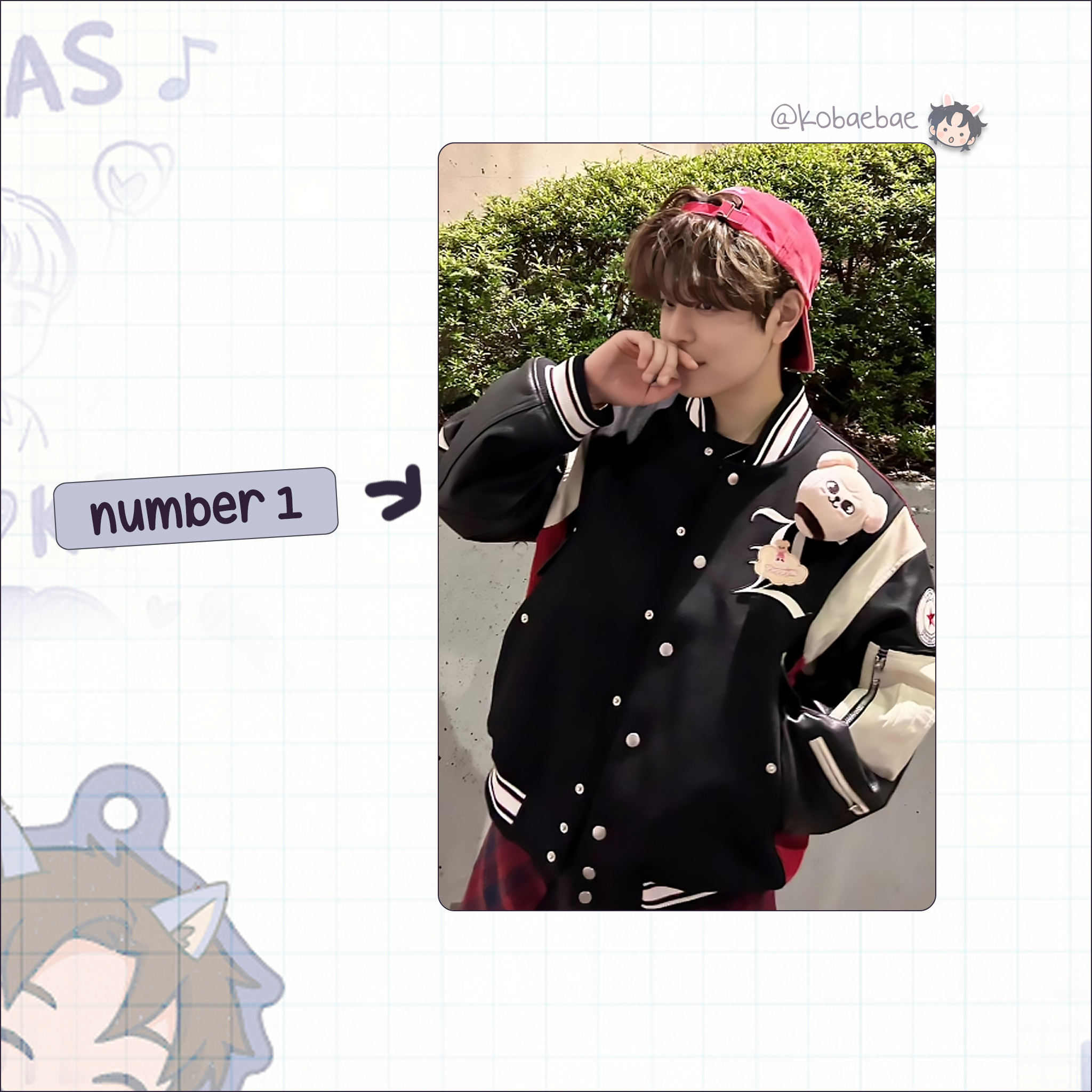 Skz (Stray Kids) - Min handmade photocards kpop inspired - Set 6