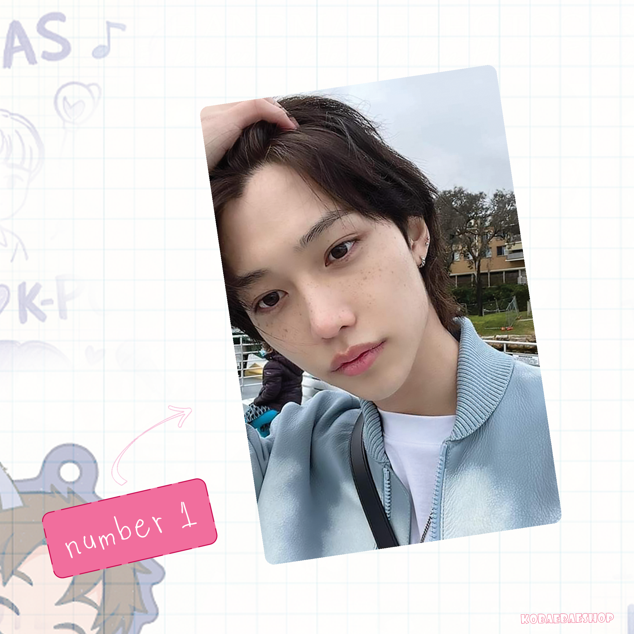 Skz - Lix handmade photocards kpop inspired - Set 3