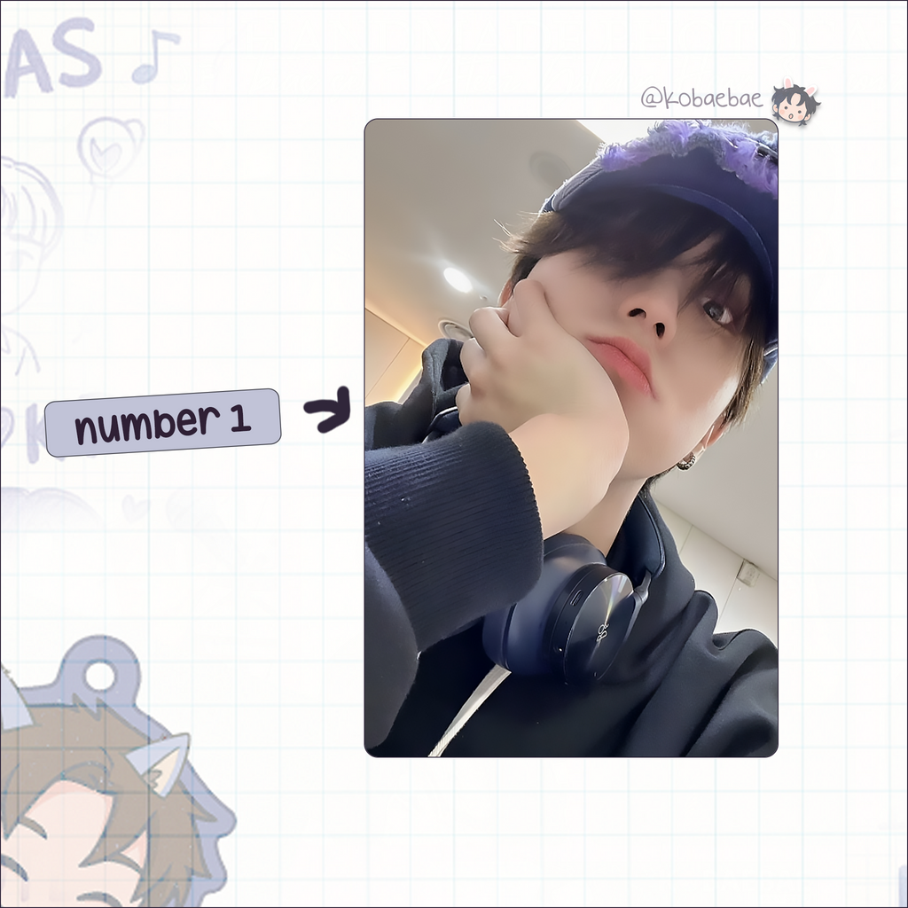 Stray Kids (Skz) - Han Handmade photocards kpop inspired - Bias set 7