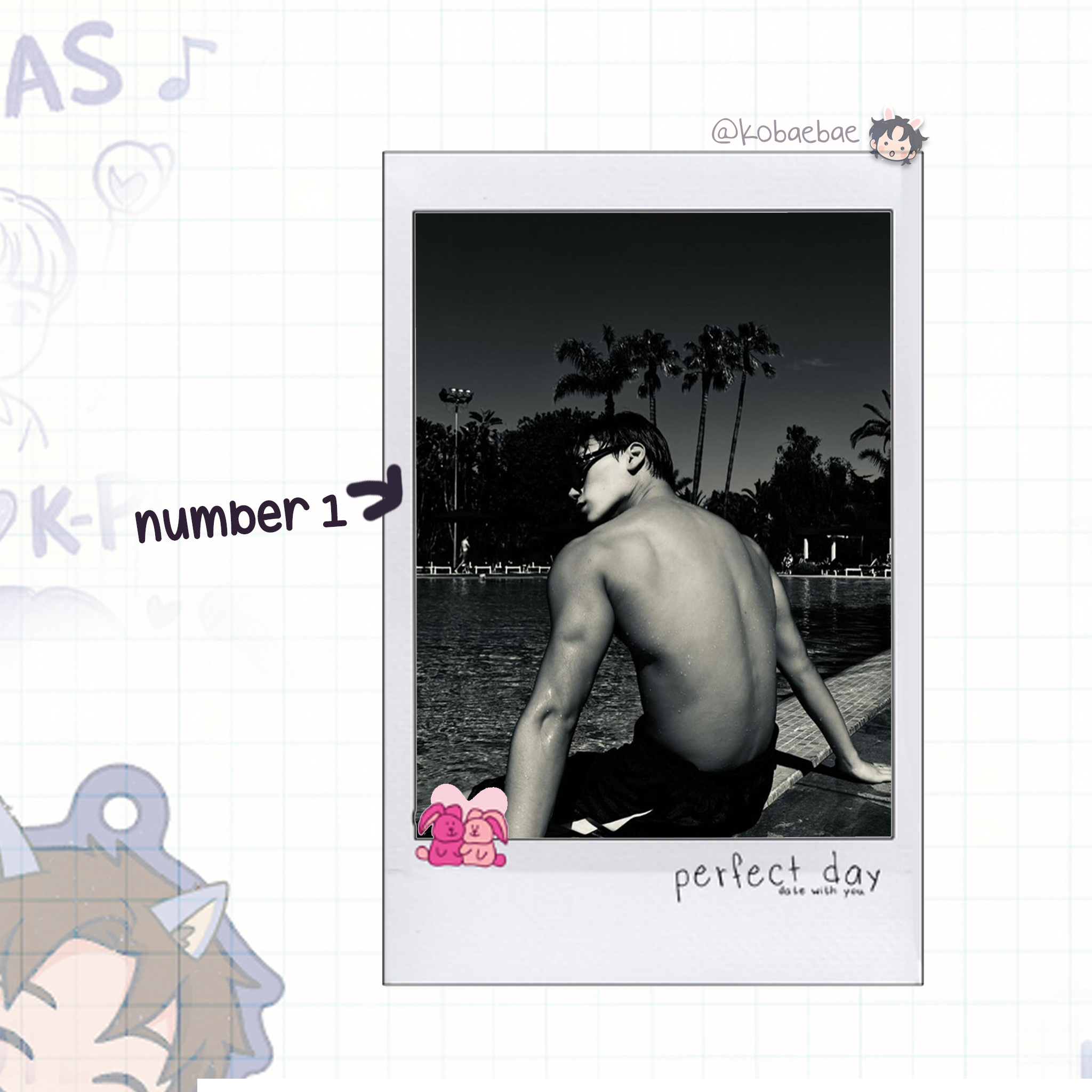 Atz - Date with My Bias - Sannie Instant-Style Fanmade Photo Print