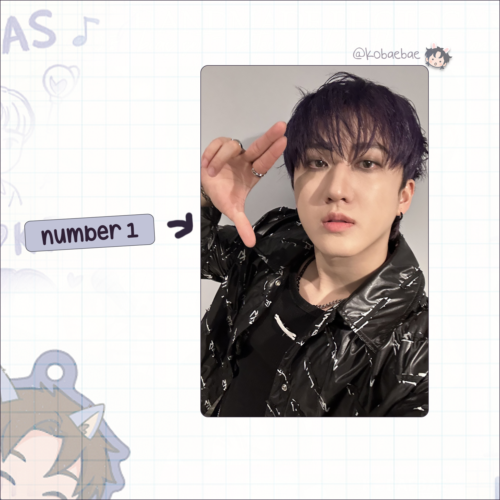 Skz (Stray Kids) - Bin handmade photocards kpop inspired - Set 6