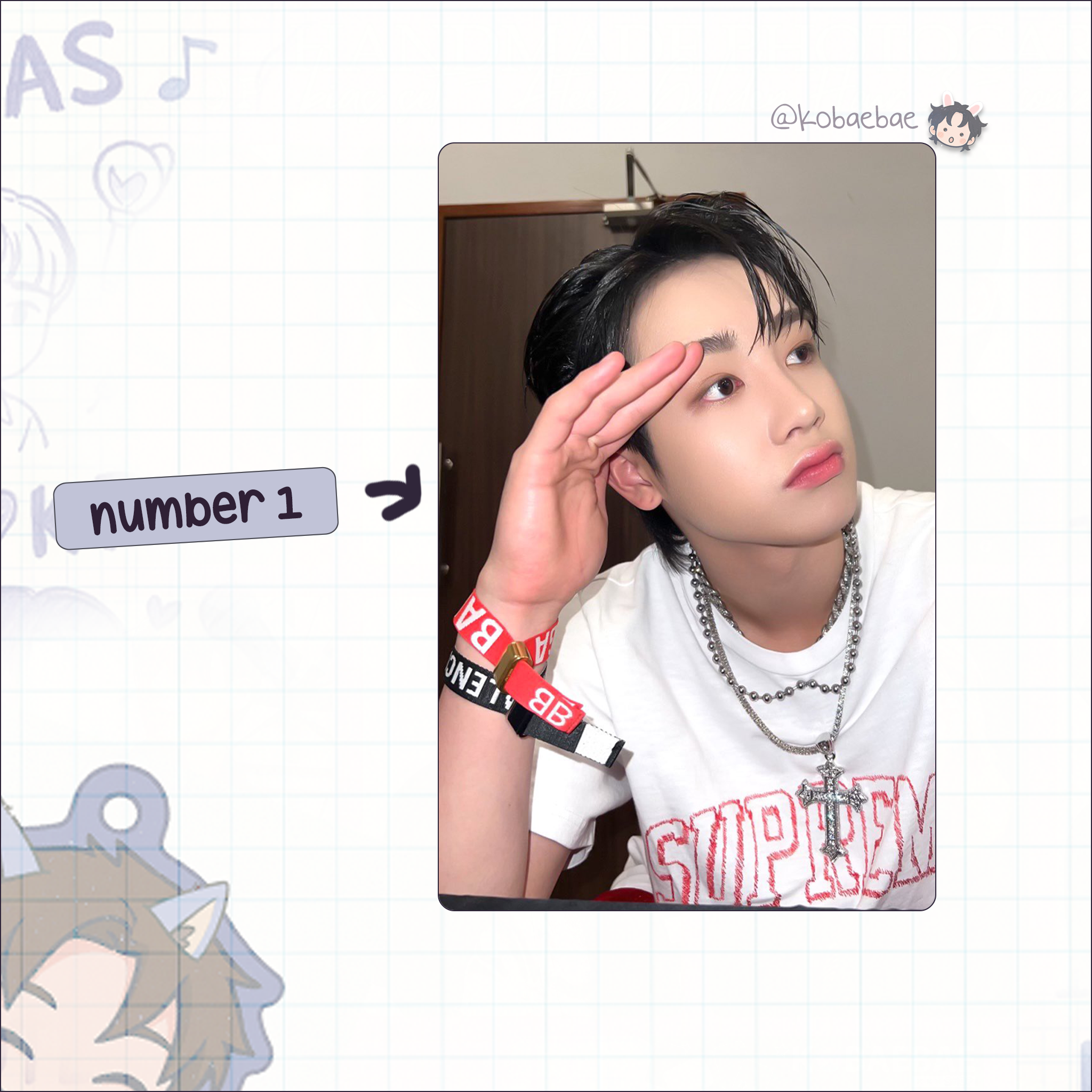 Xikers - Hunter handmade photocards kpop inspired - Set 2