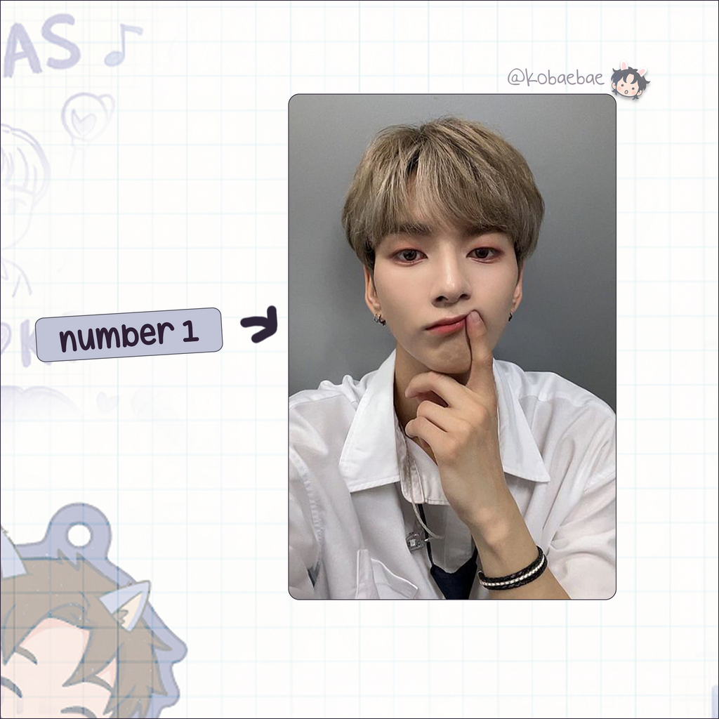 XHR (Xdinary Heroes) - Ode Handmade photocards kpop inspired - Bias set 3