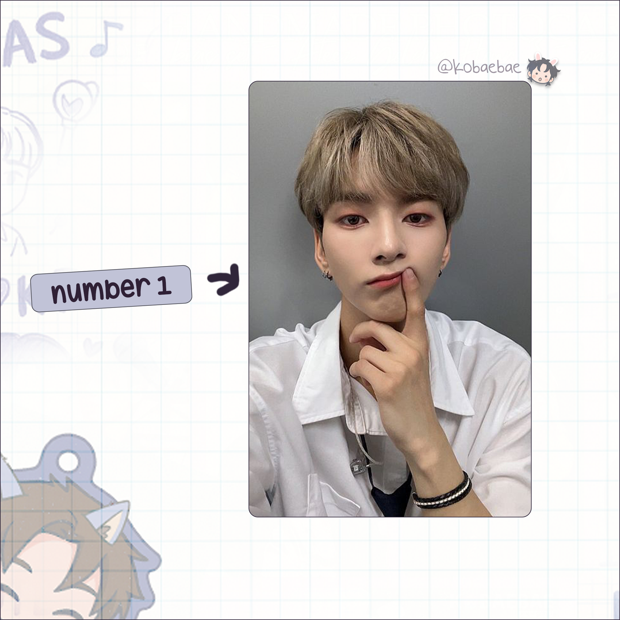 XHR (Xdinary Heroes) - Ode Handmade photocards kpop inspired - Bias set 3