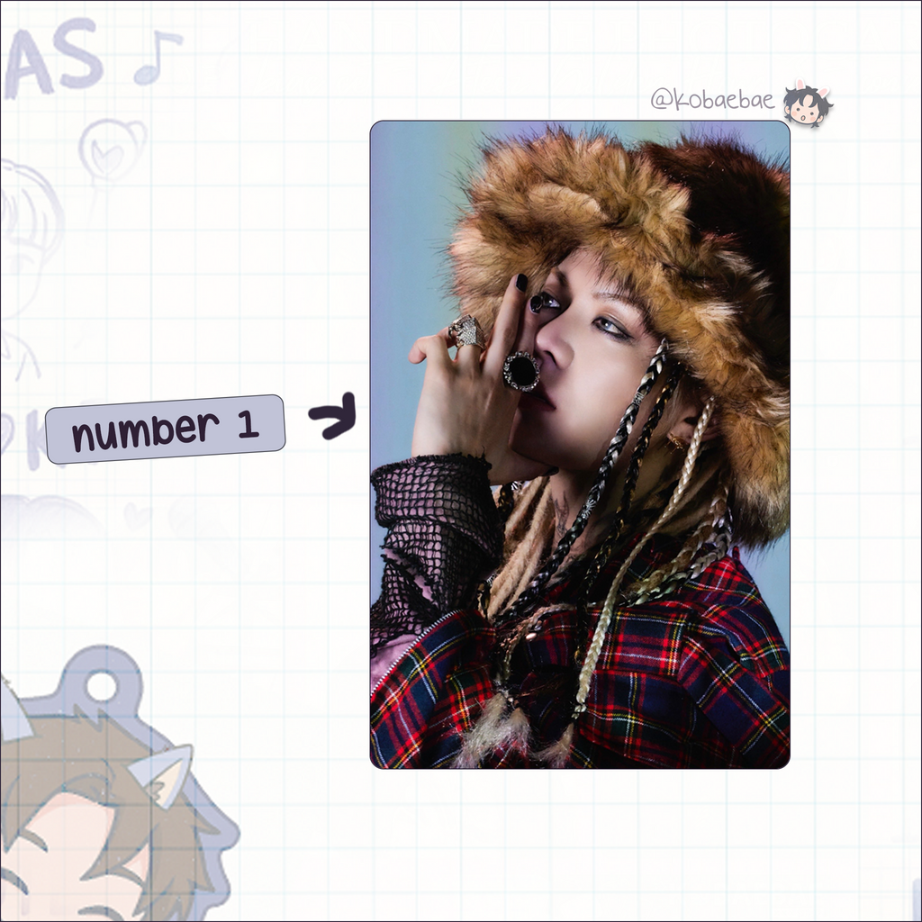 Yuta - 1th Persona handmade photocards kpop inspired - bias set