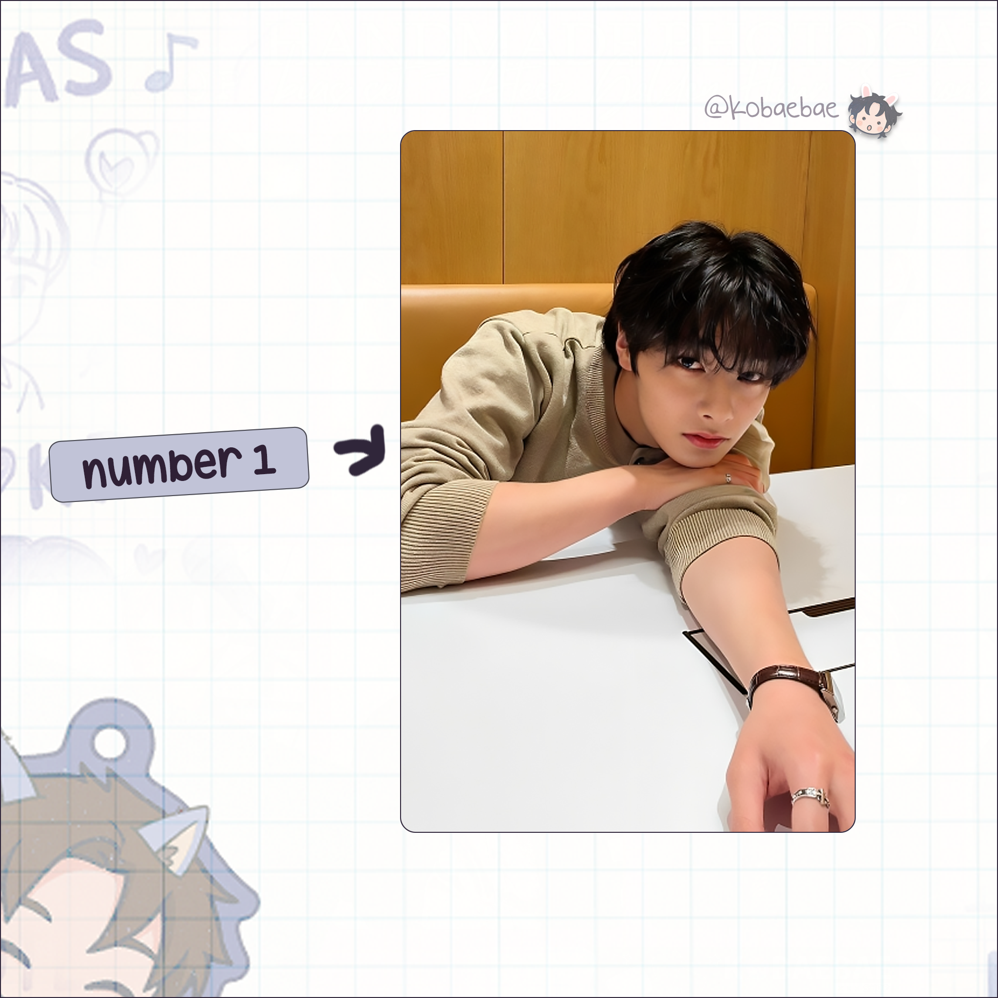 Stray Kids (Skz) - IN Handmade photocards kpop inspired - Bias set 8