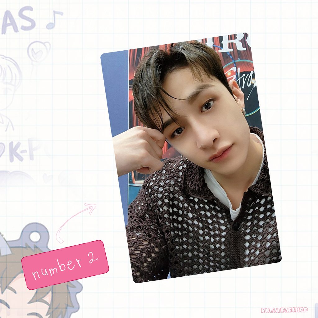 Skz - Channie handmade photocards kpop inspired - Set 3