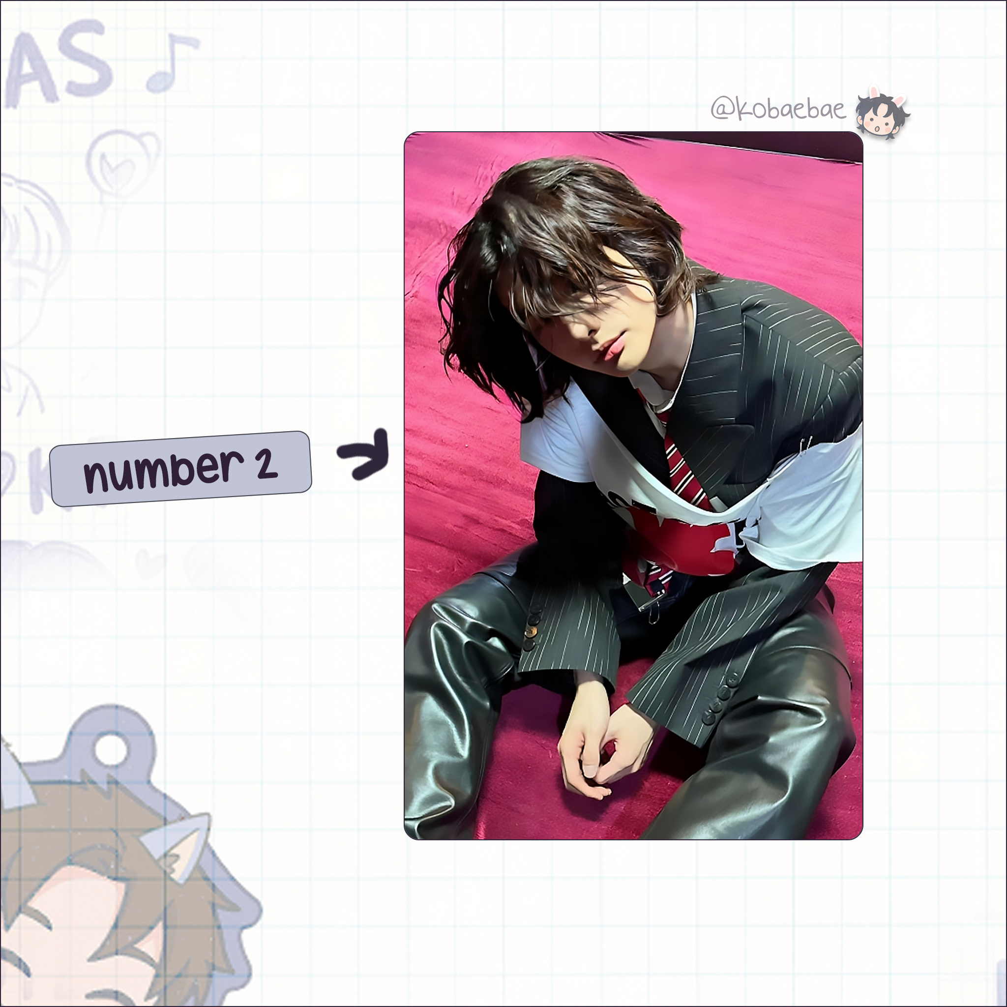 Stray Kids (Skz) - Hyune Handmade photocards kpop inspired - Bias set 7