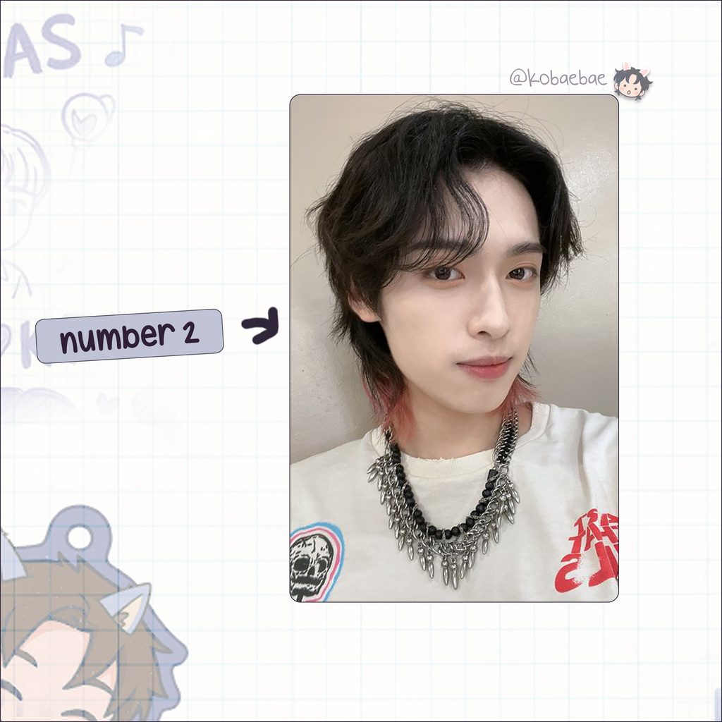 XHR - Gaon Handmade photocards kpop inspired - Bias set 2