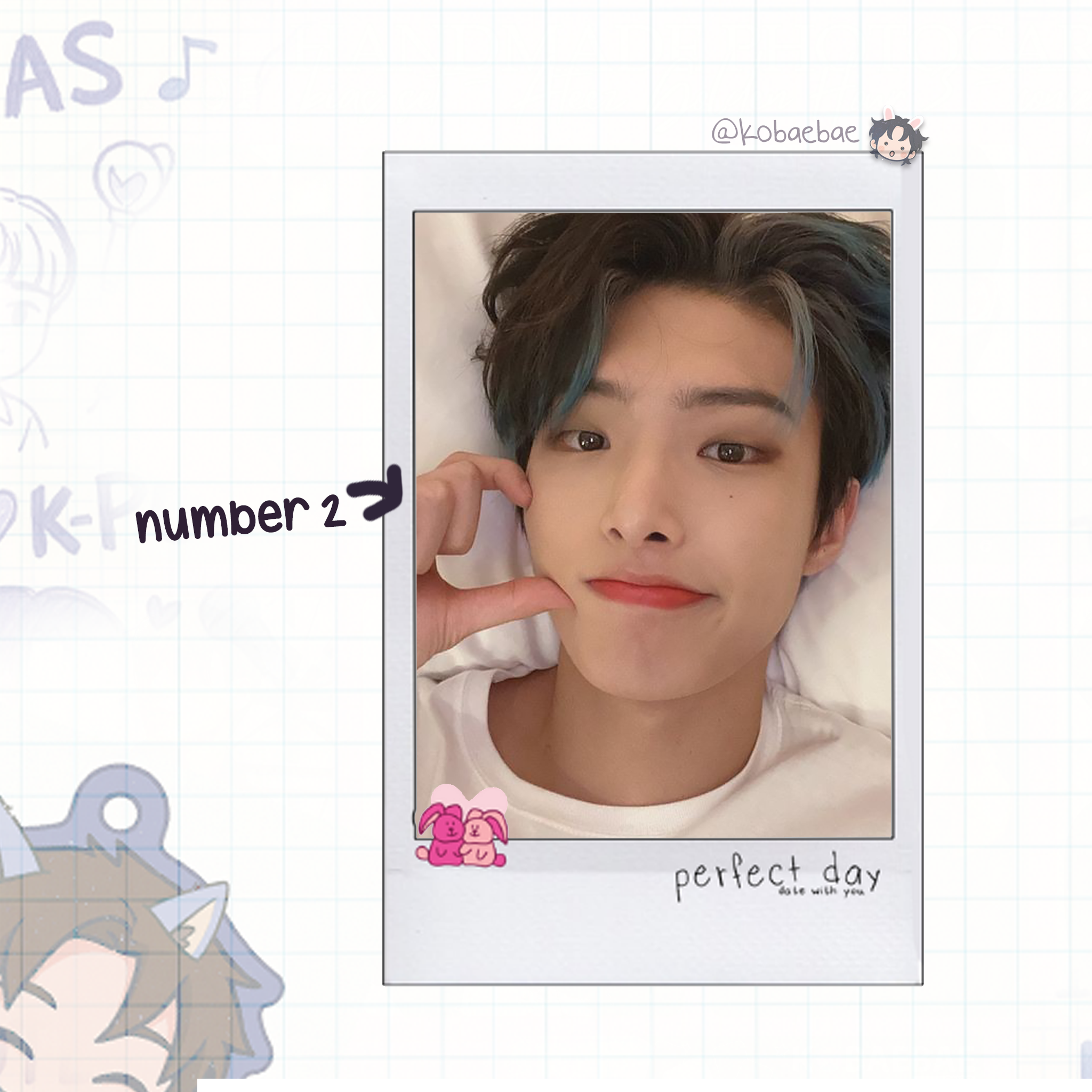 Atz - Date with My Bias - Mingie Instant-Style Fanmade Photo Print