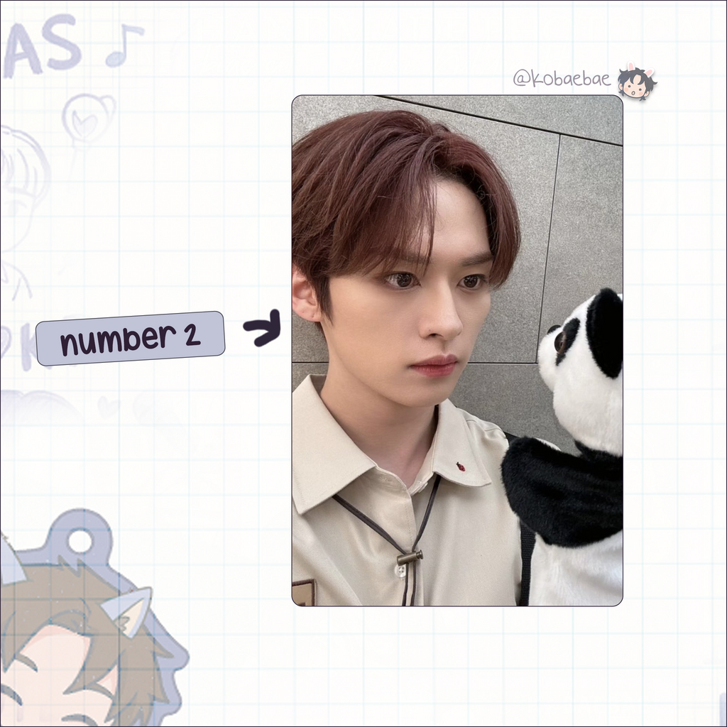 Skz (Stray Kids) - Lino handmade photocards kpop inspired - Set 6