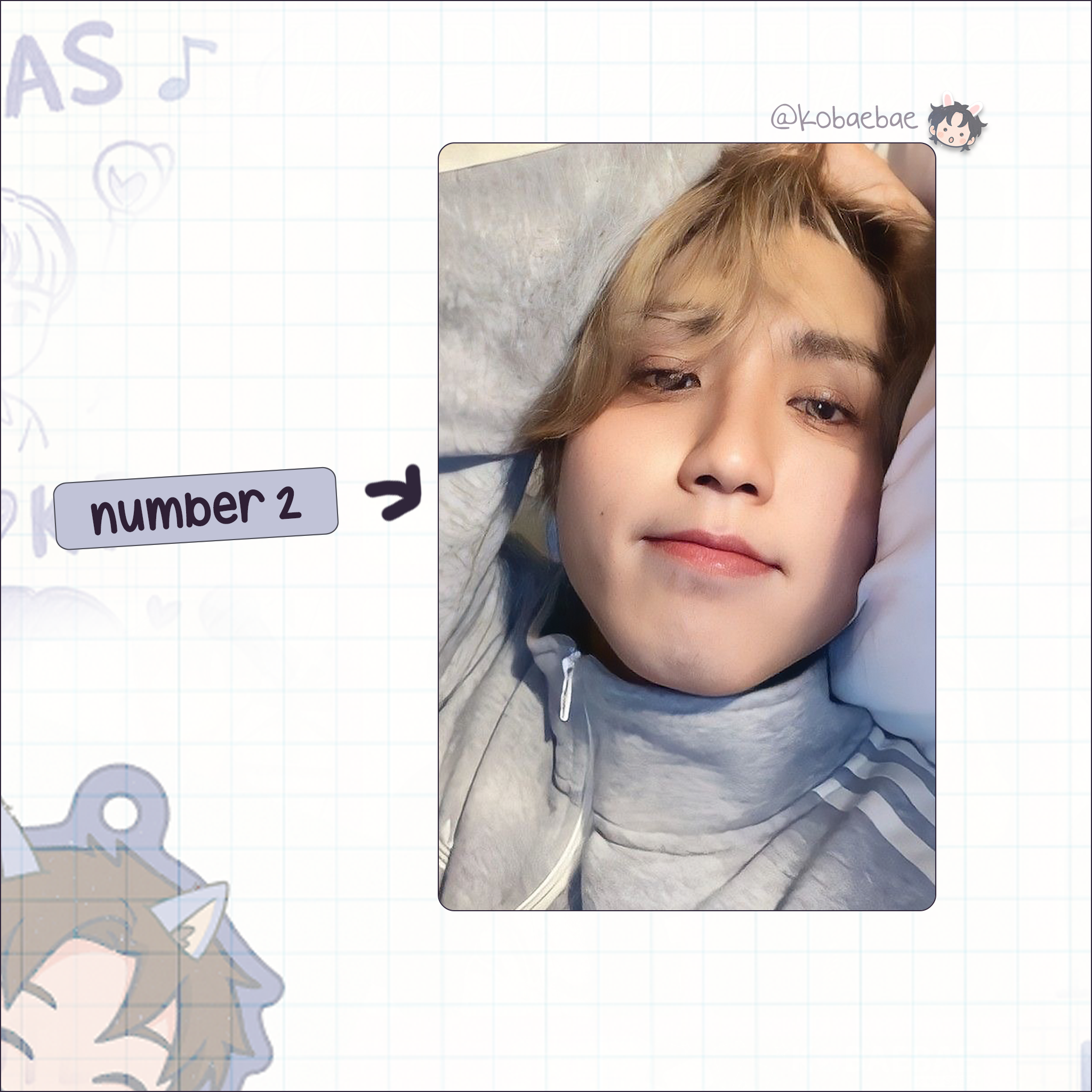 Skz - Han Handmade photocards kpop inspired - Bias set 5