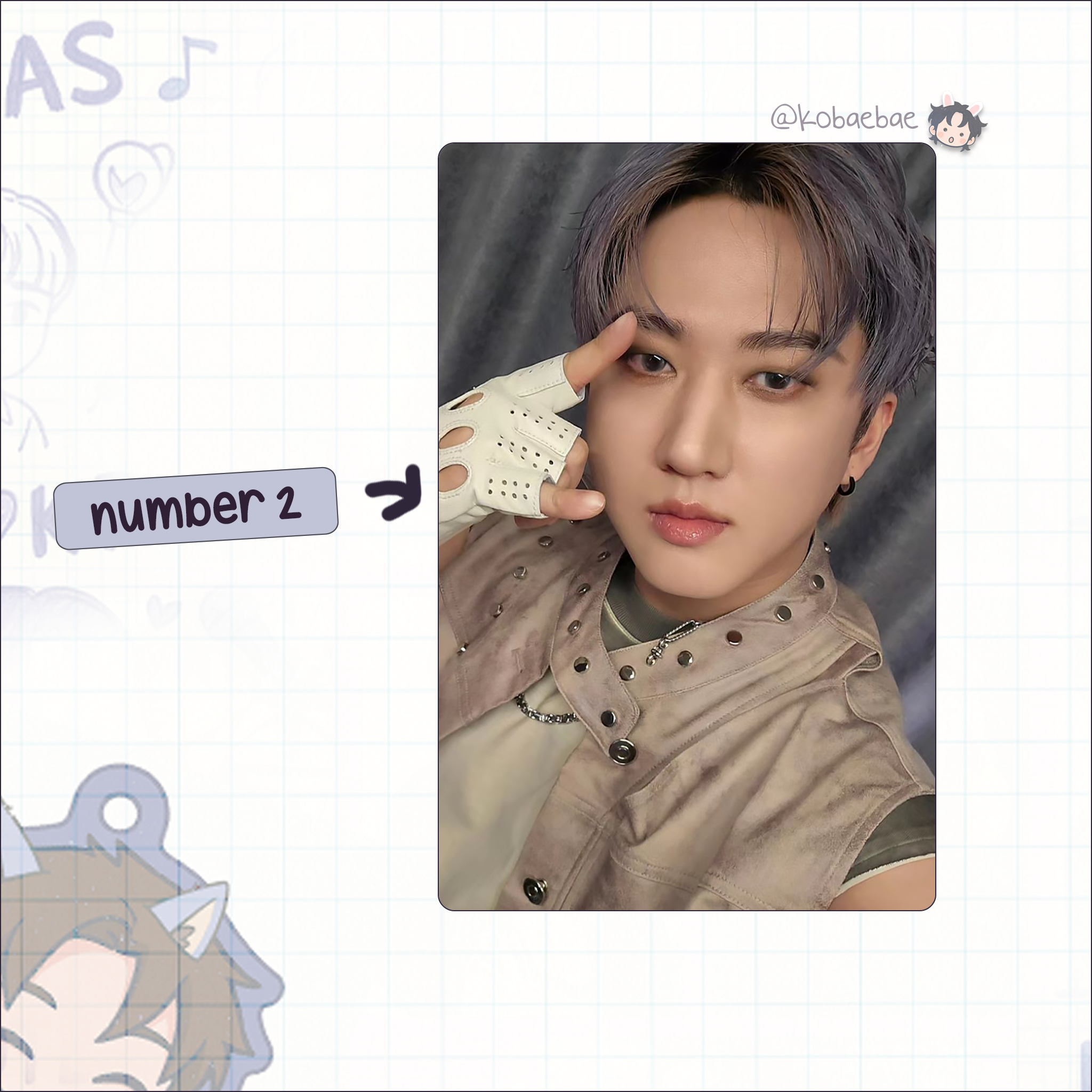 Skz (Stray Kids) - Bin handmade photocards kpop inspired - Set 6