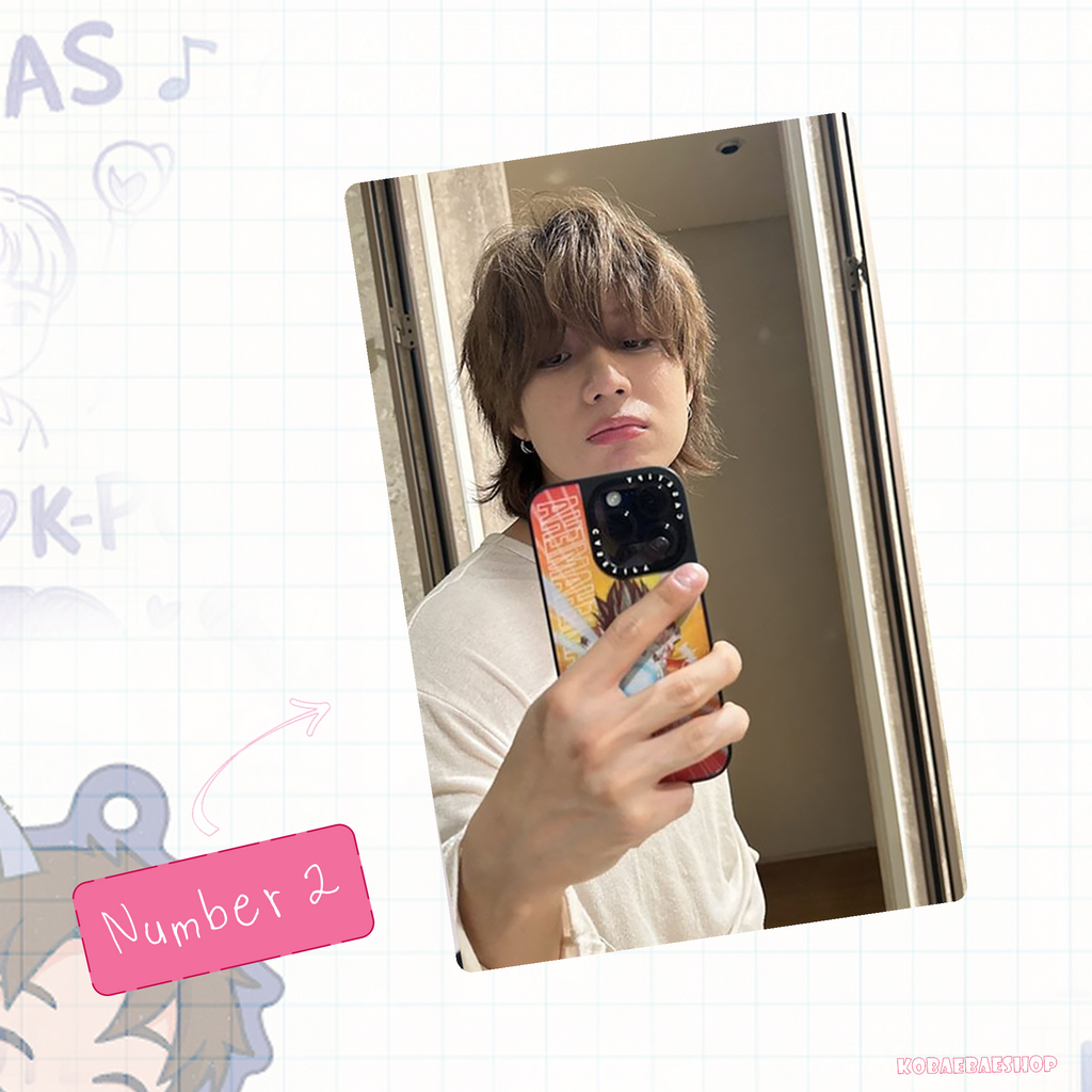 Taemin - Handmade photocards kpop inspired - Bias set 1