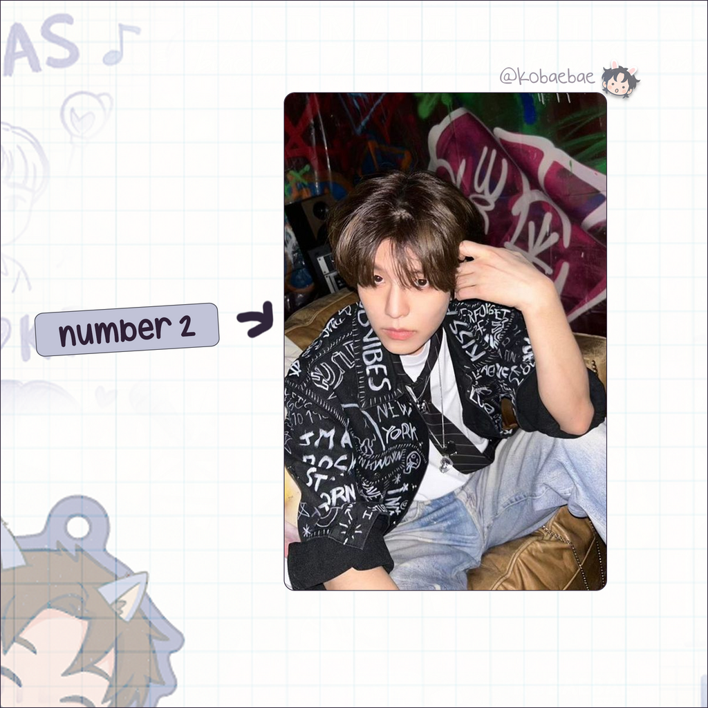 Skz (Stray Kids) - Min handmade photocards kpop inspired - Set 6
