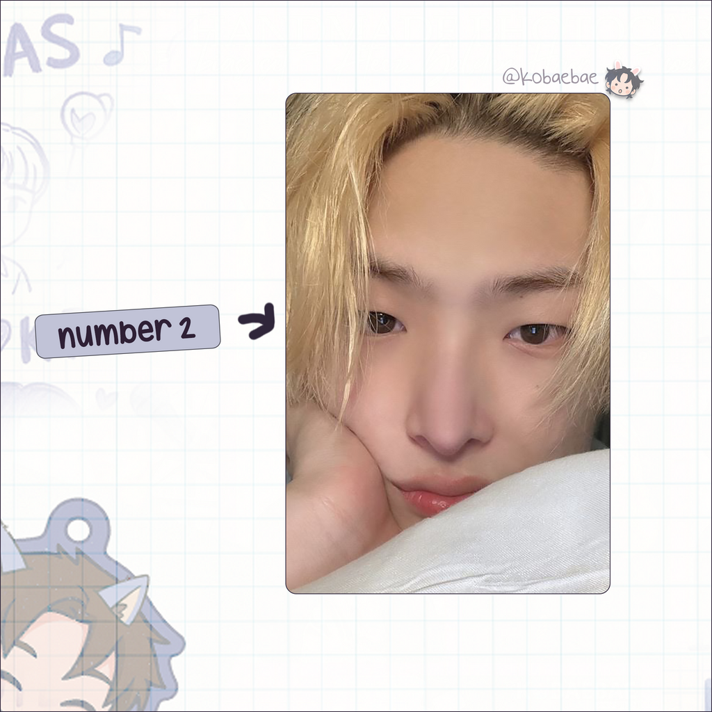 Atz - Mingi handmade photocards kpop inspired - Set 4