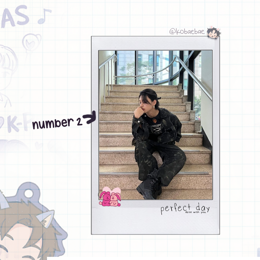 Atz - Date with My Bias - Woo Instant-Style Fanmade Photo Print