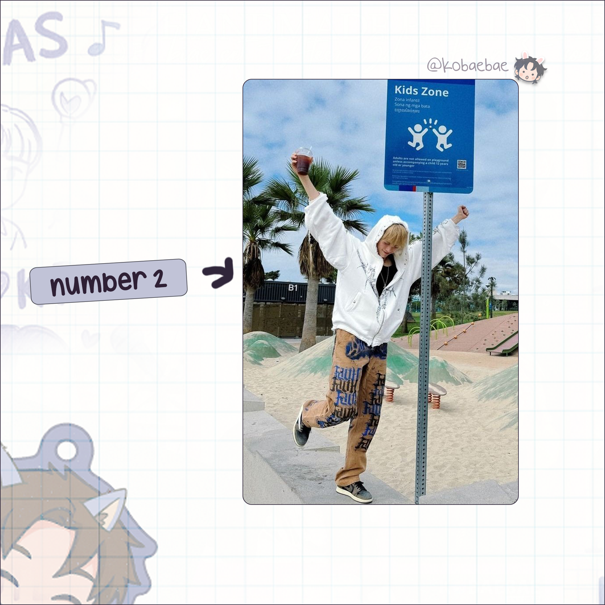 Zb1 - Hanbin handmade photocards kpop inspired - Set 2