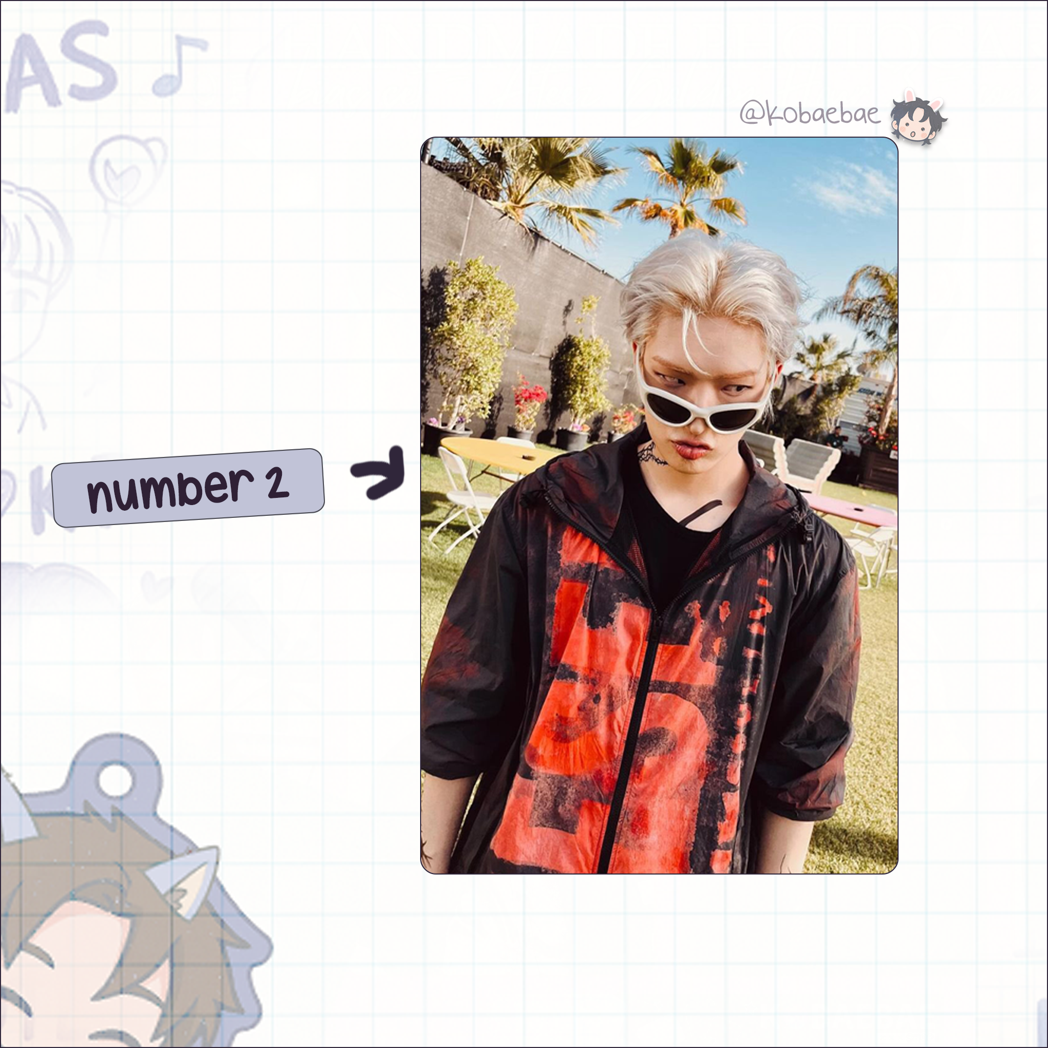 Atz - Mingi handmade photocards kpop inspired - Set 5