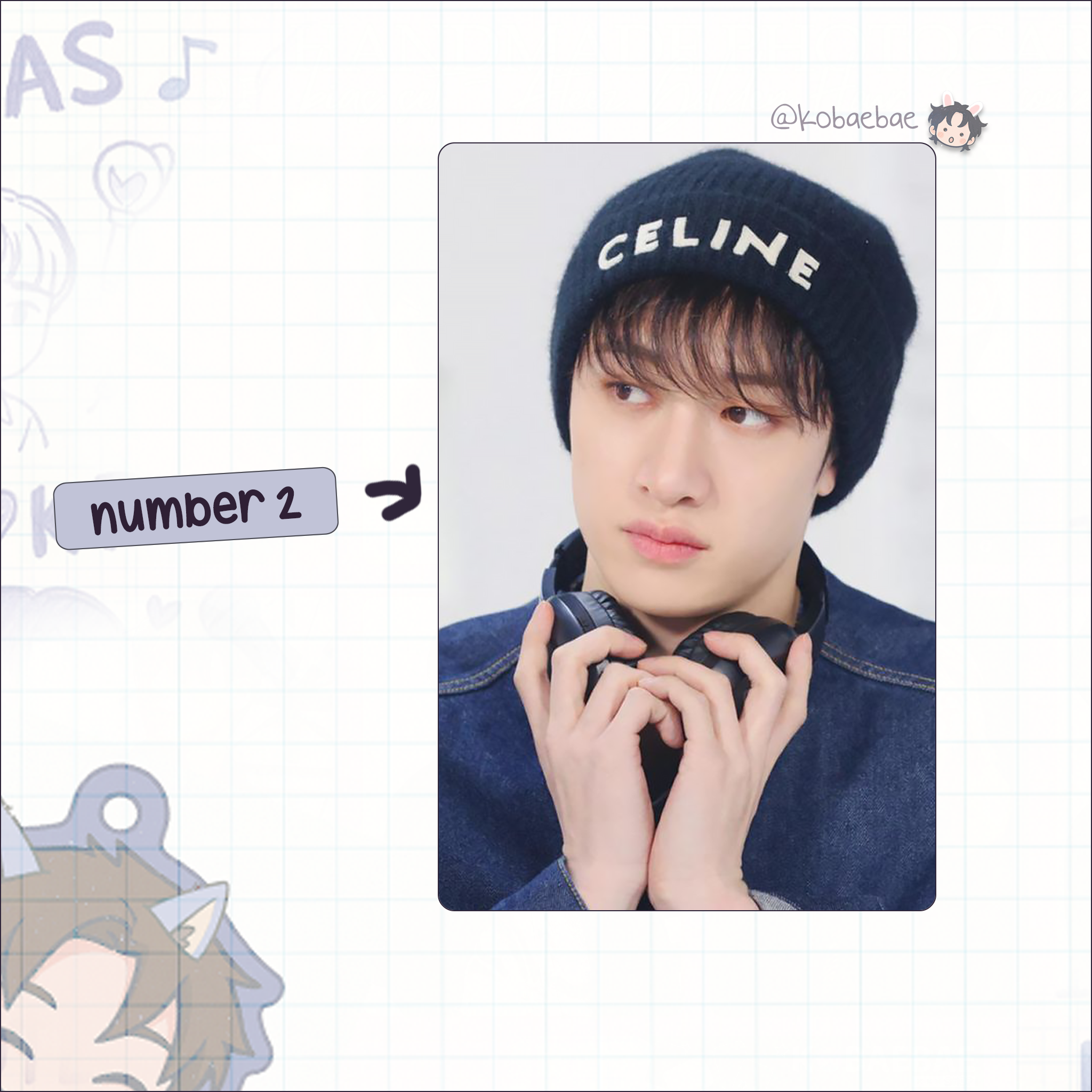 Stray Kids (Skz) - Chan Handmade photocards kpop inspired - Bias set 7