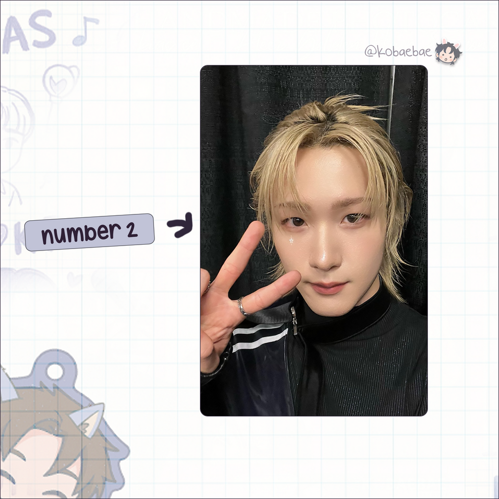 P1H - Soul handmade photocards kpop inspired - Set 2