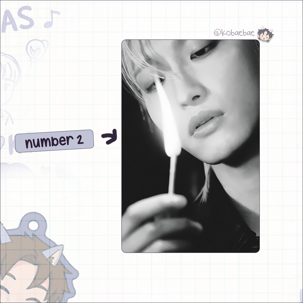 Atz - Hwa Esq.  Handmade photocards kpop inspired - Bias set