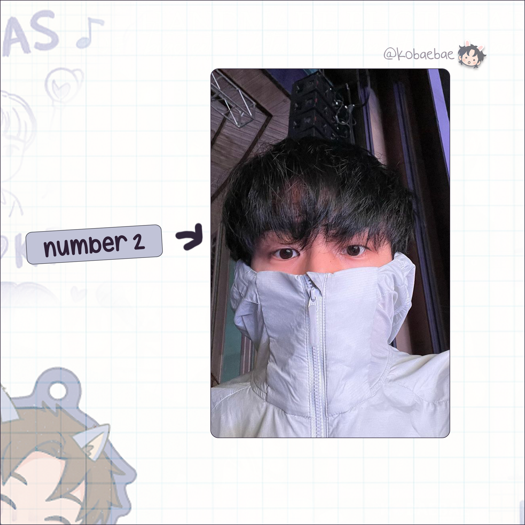 P1H - Tak handmade photocards kpop inspired - Set 2