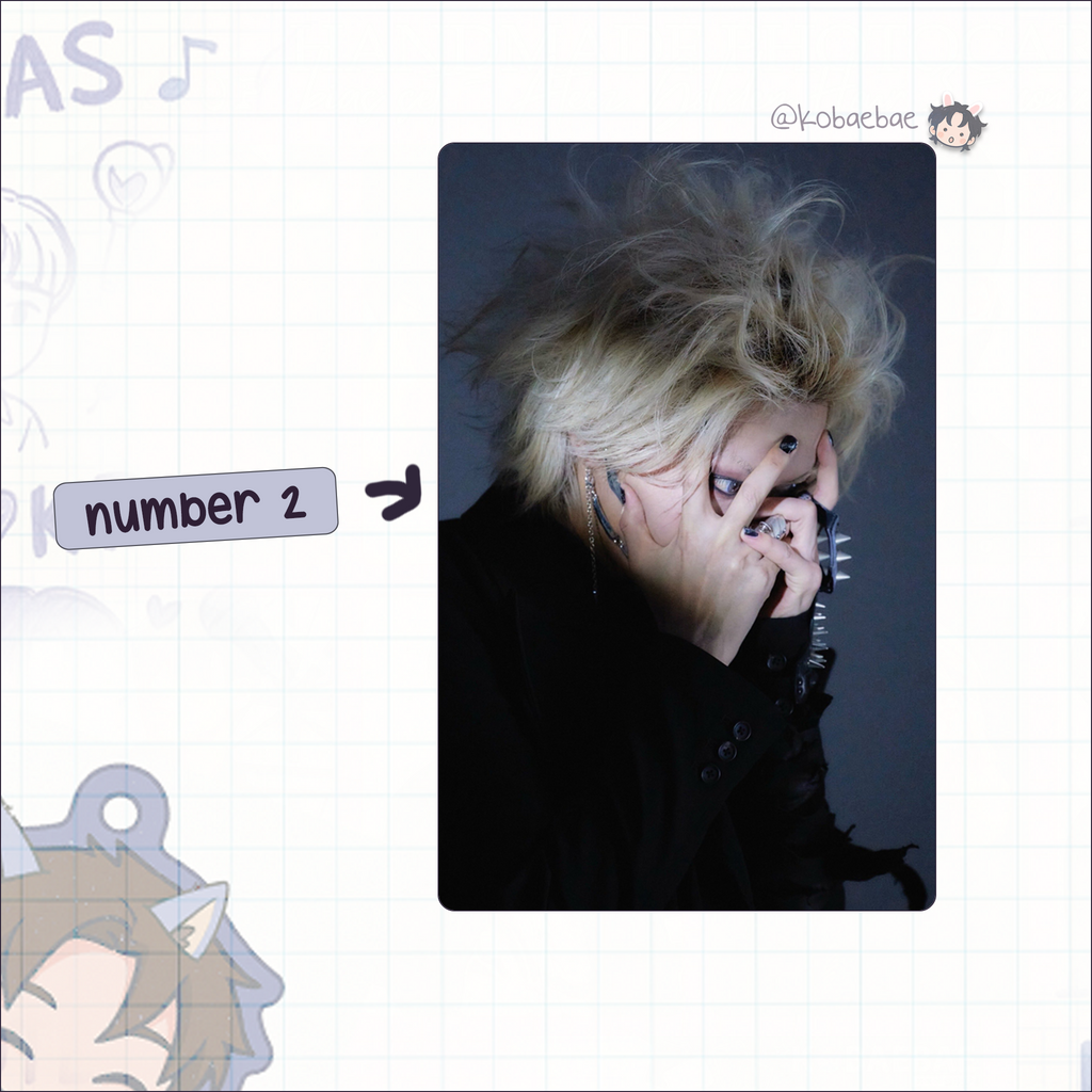 Yuta - 1th Persona handmade photocards kpop inspired - bias set