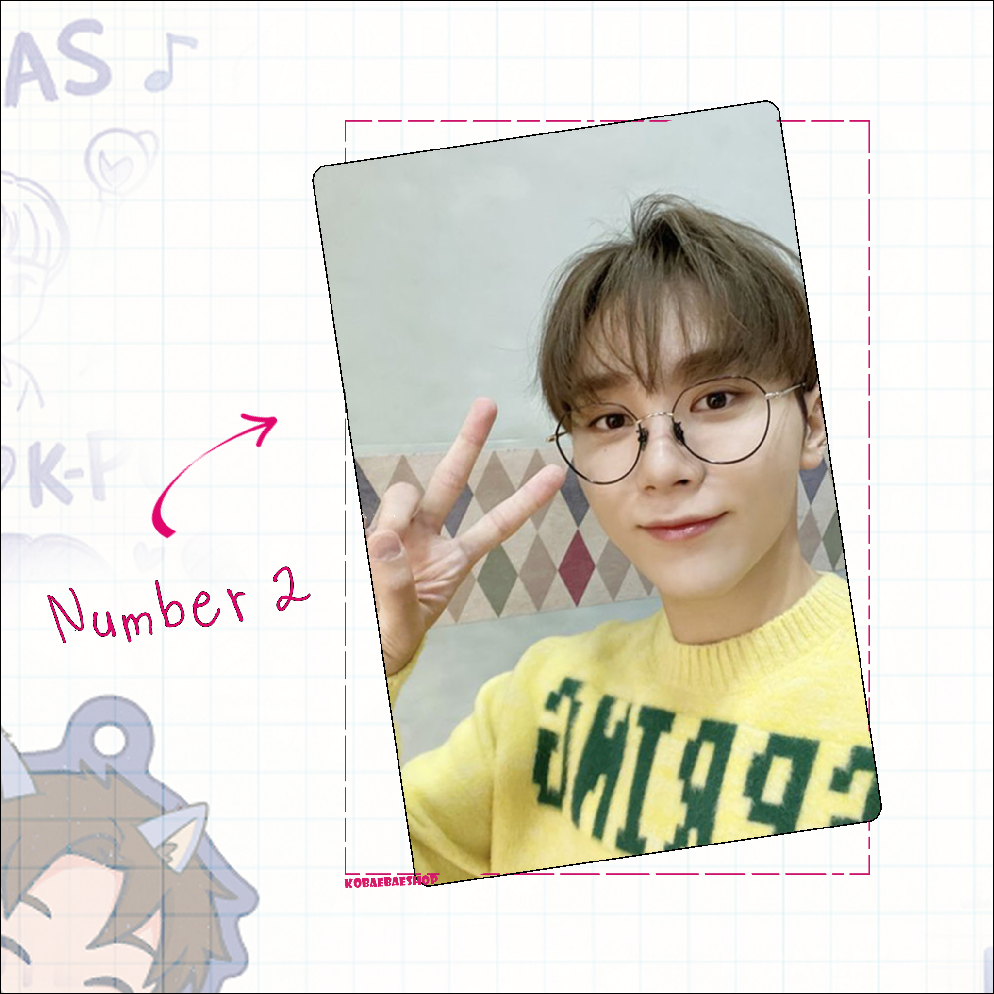 Svt - Kwan Handmade photocards kpop inspired - Bias Set 1