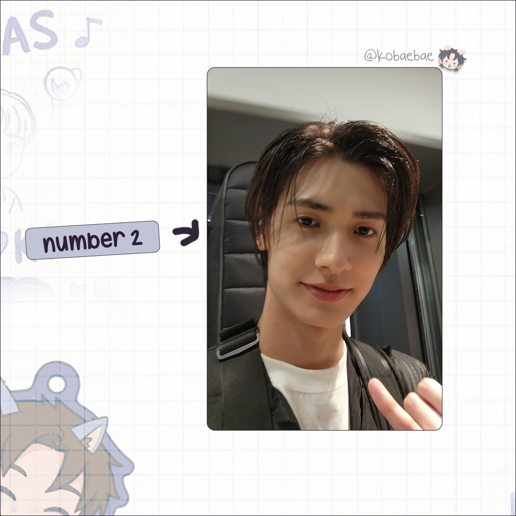 XHR (Xdinary Heroes) - Jooyeon Handmade photocards kpop inspired - Bias set 3