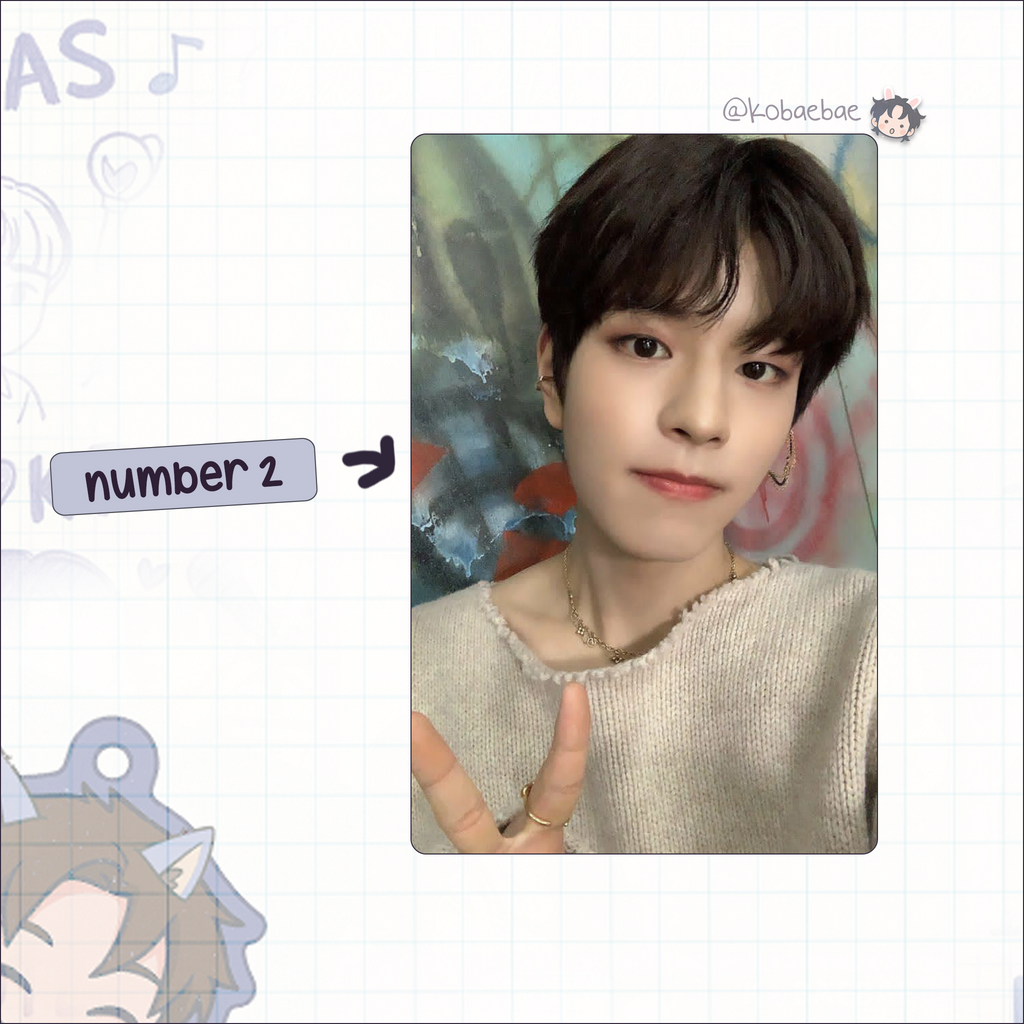 Stray Kids (Skz) - Min Handmade photocards kpop inspired - Bias set 5
