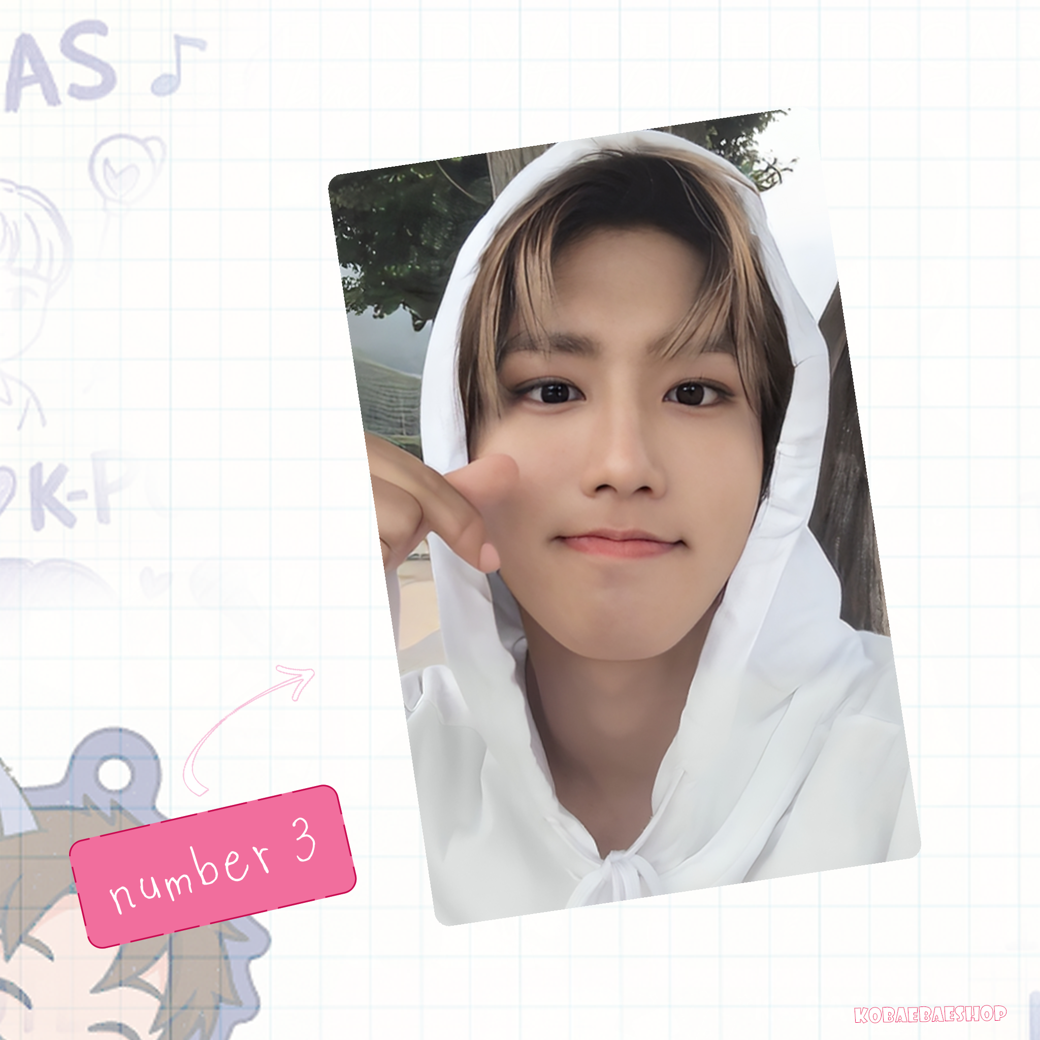 Skz - Han handmade photocards kpop inspired - Set 3