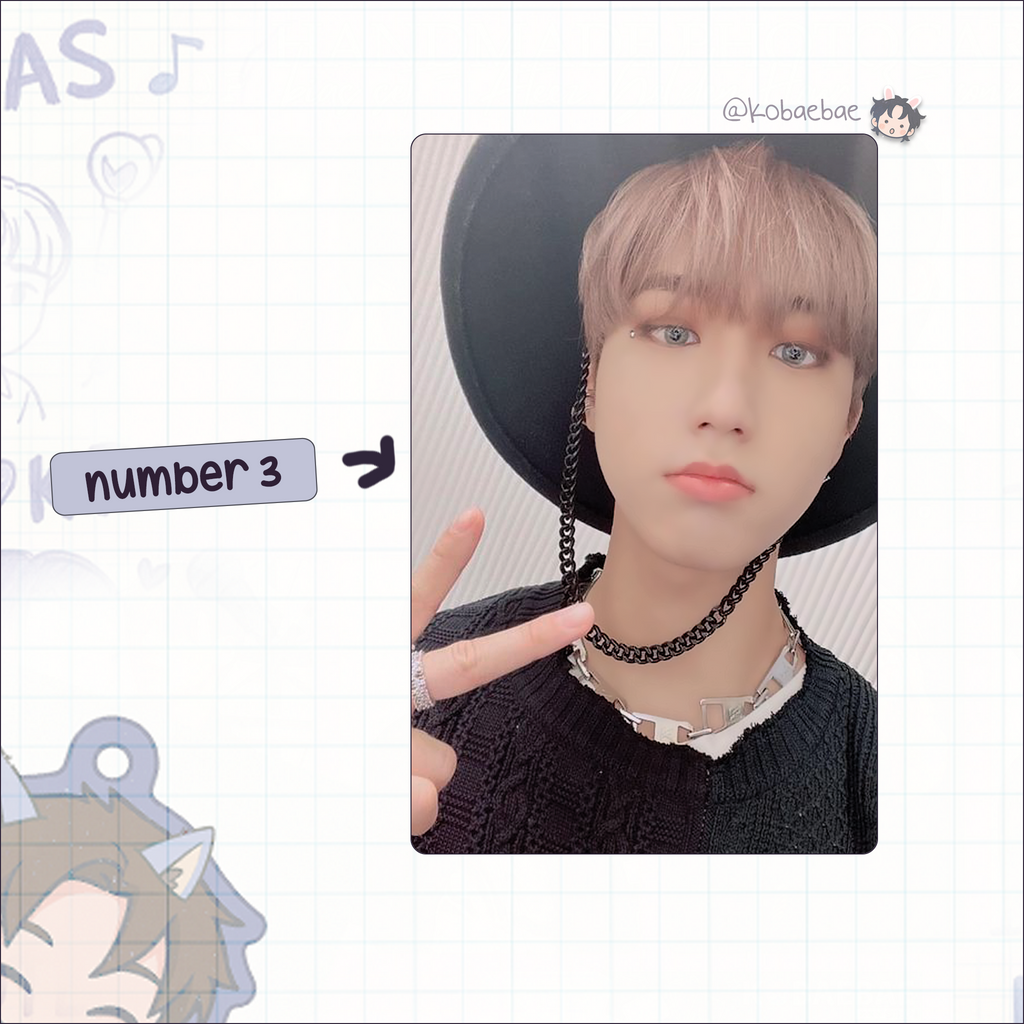 Skz - Han Handmade photocards kpop inspired - Bias set 5