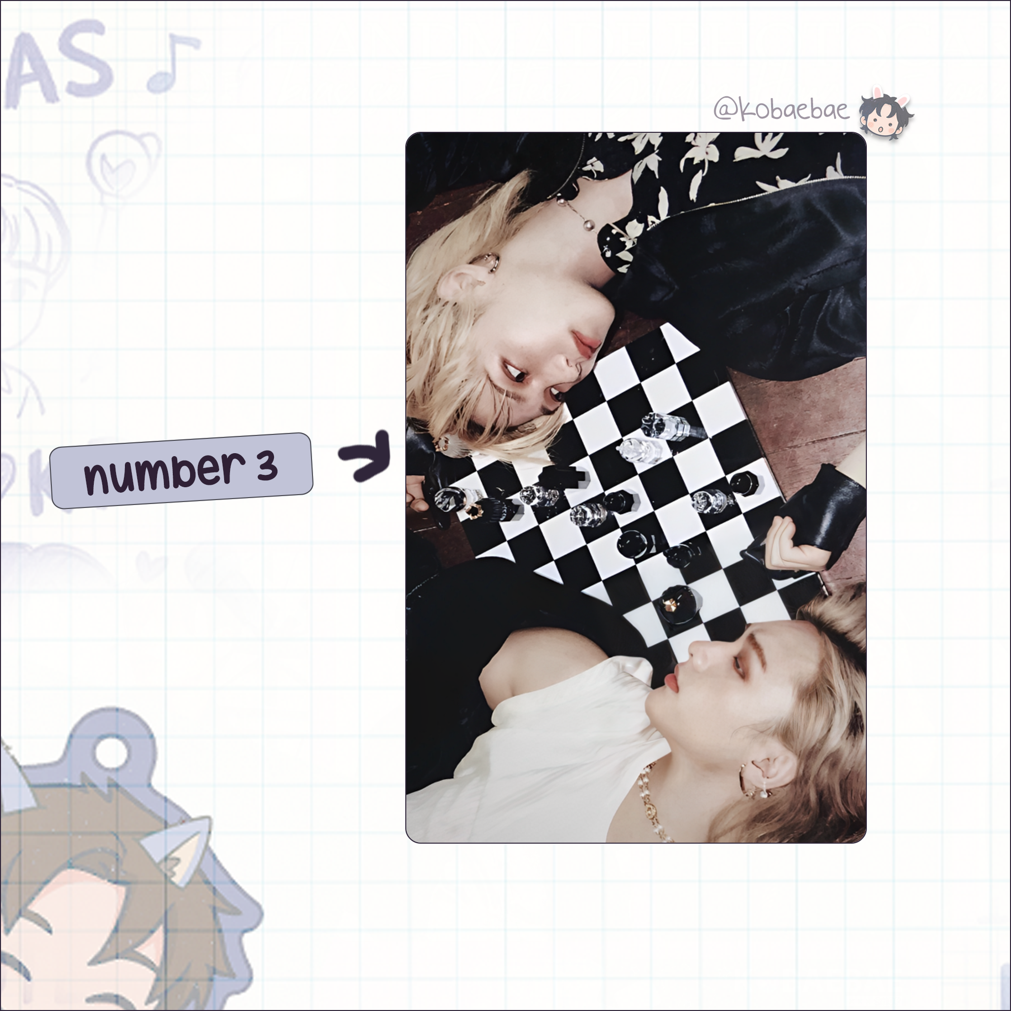 Stray Kids (Skz) - Ot8 Unit Handmade photocards kpop inspired - Bias set 1