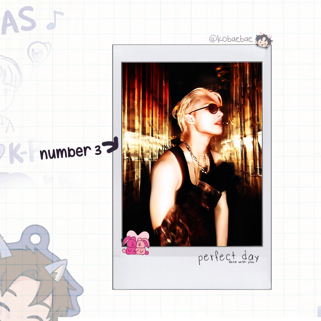 Atz - Date with My Bias - Mingie Instant-Style Fanmade Photo Print