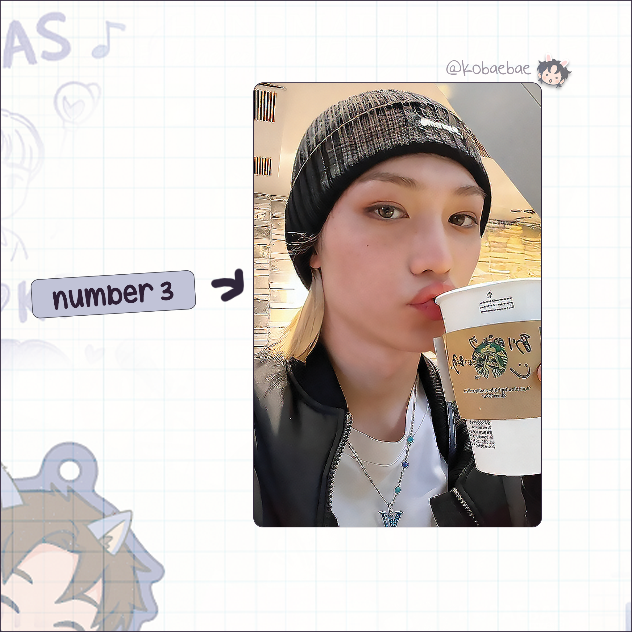 Skz - Lix Handmade photocards kpop inspired - Bias set 5