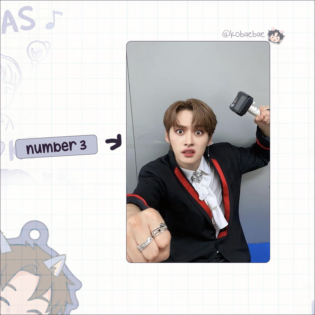Skz (Stray Kids) - Lee Know handmade photocards kpop inspired - Set 9