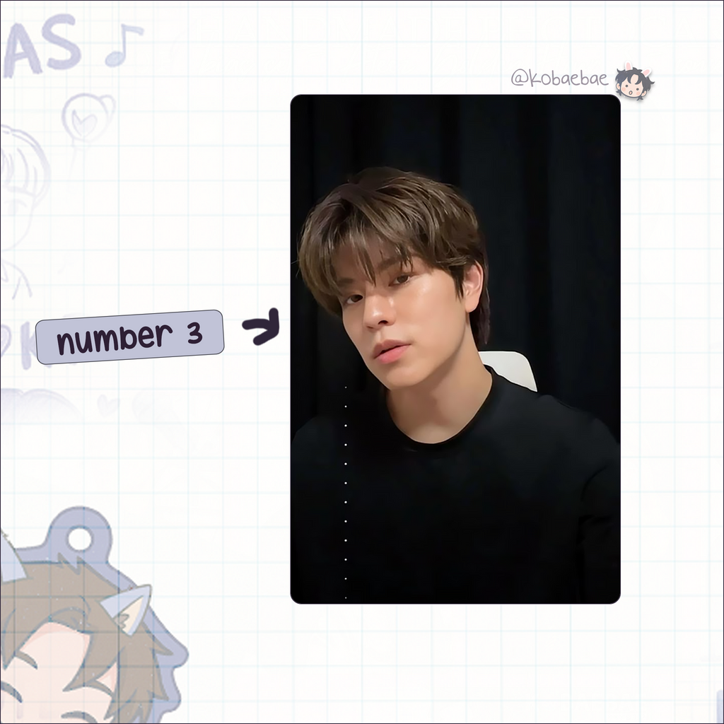 Skz (Stray Kids) - Min handmade photocards kpop inspired - Set 6