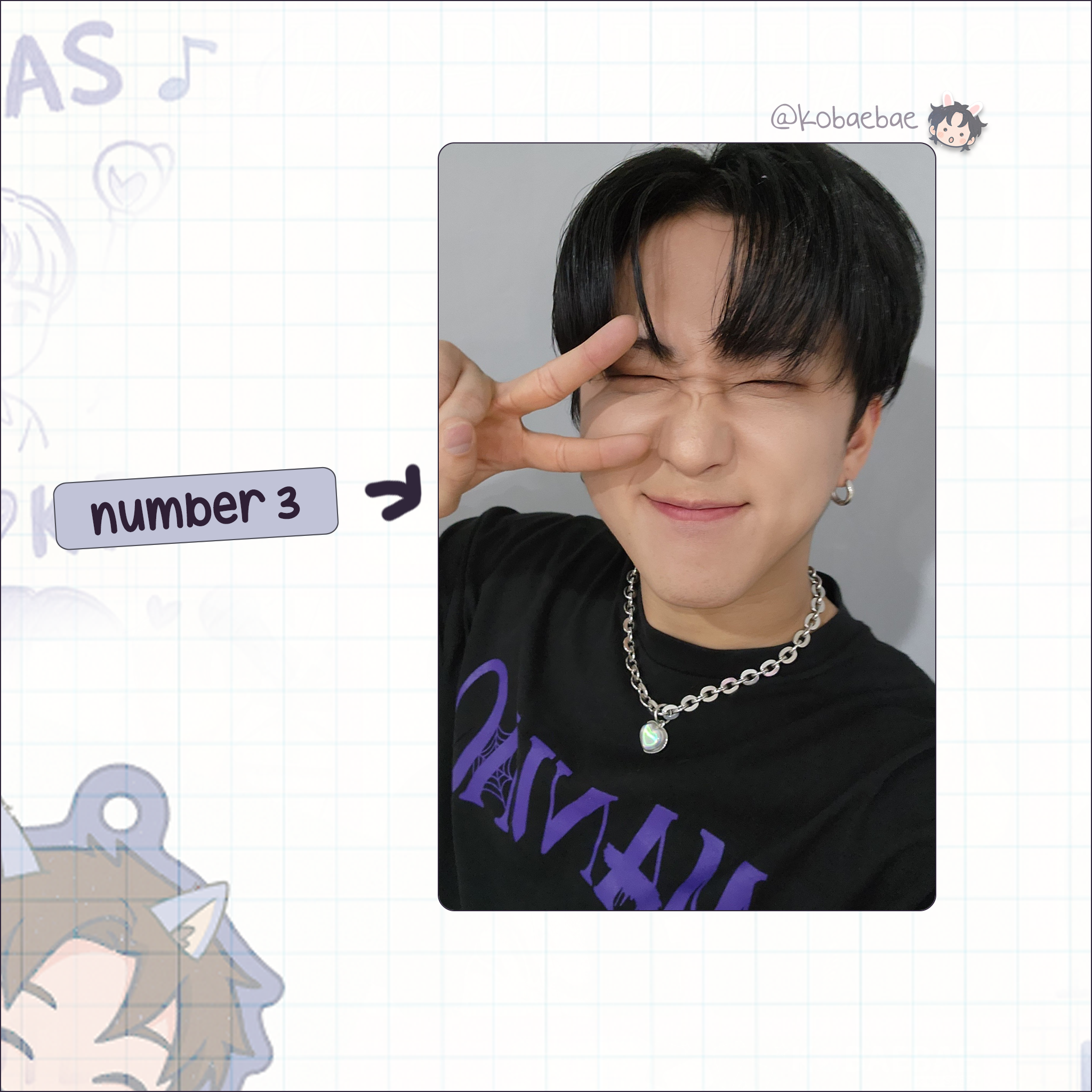 Skz (Stray Kids) - Bin handmade photocards kpop inspired - Set 6